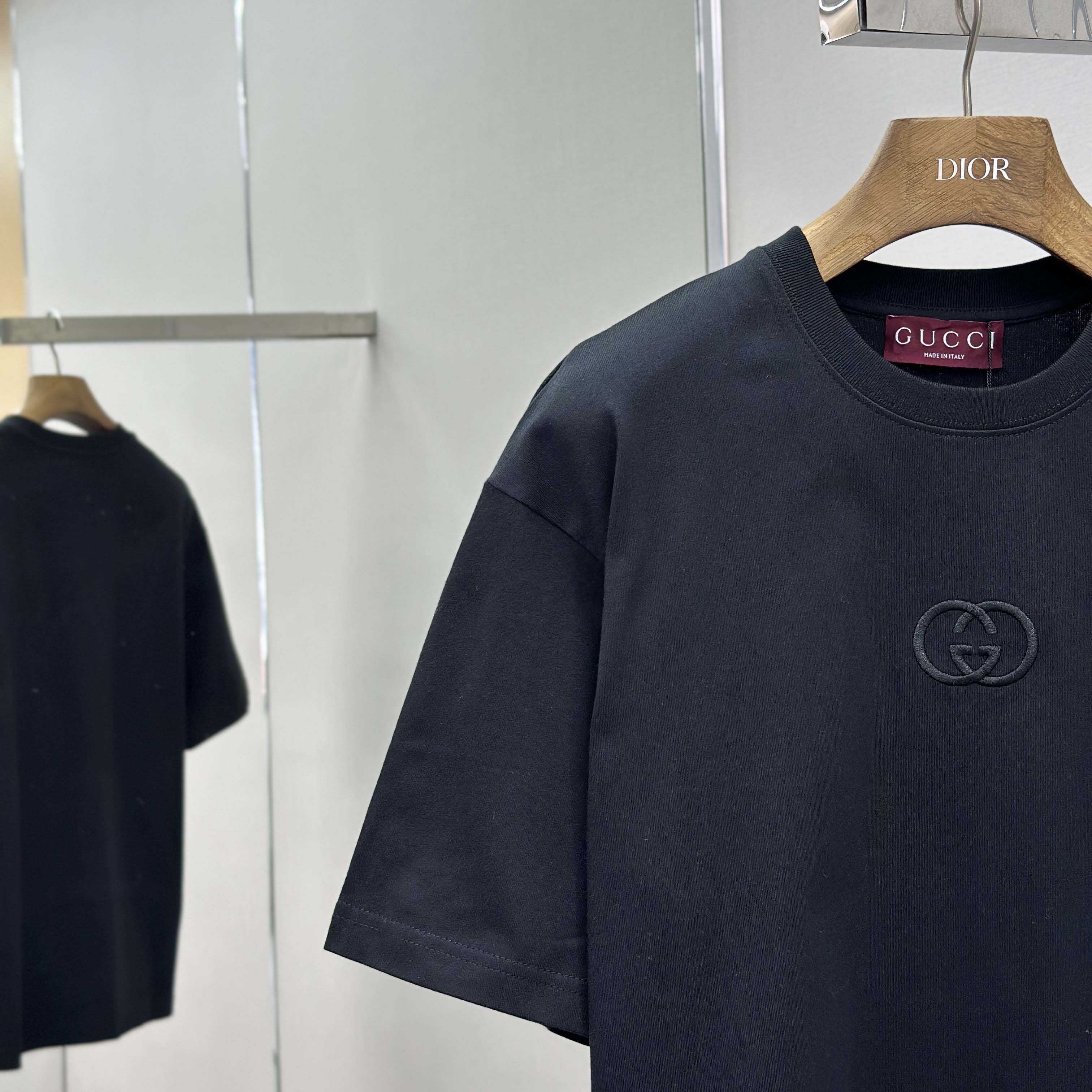 Gucci Cotton Jersey T-shirt With Embroidery - FashionPlug