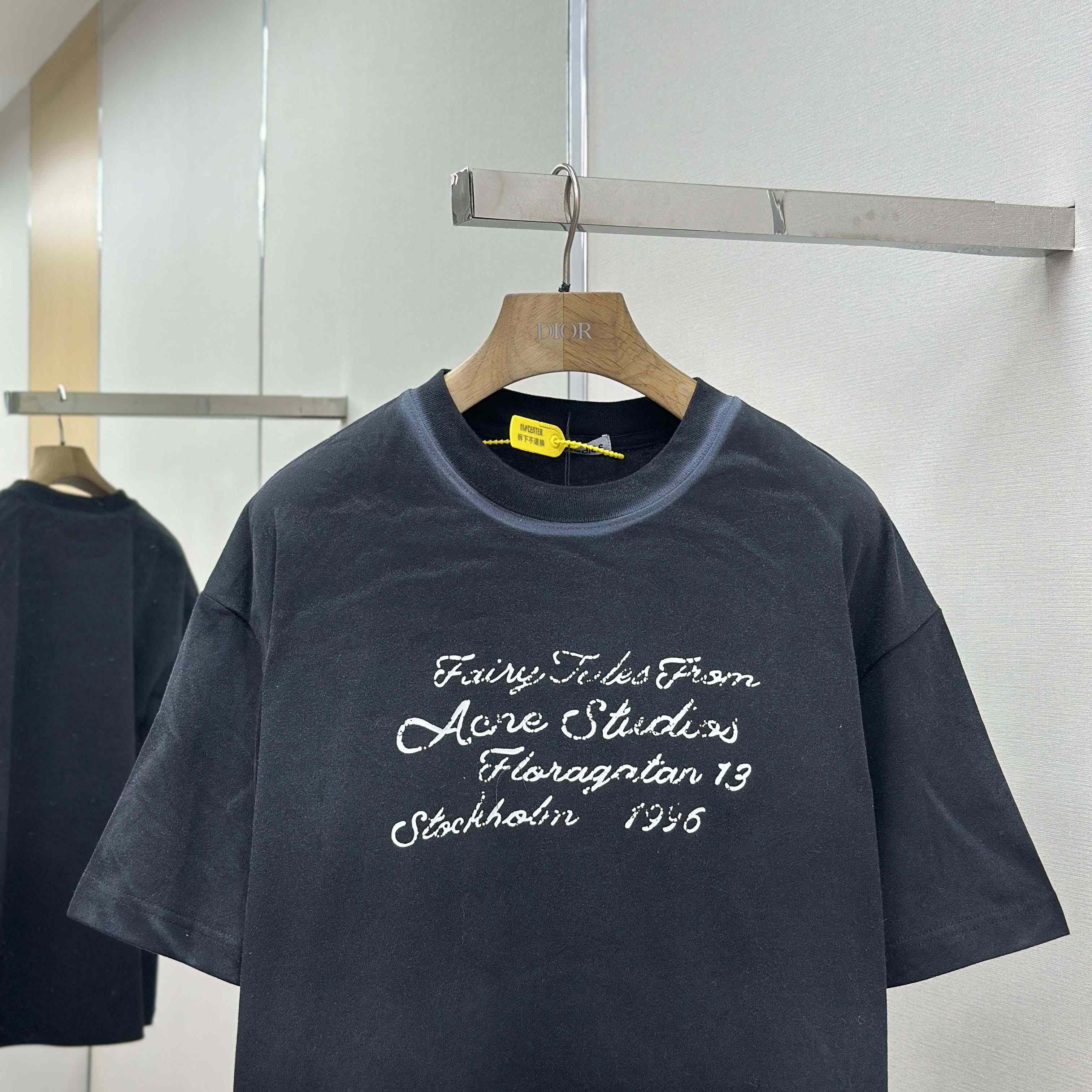 Acne Studios Logo T-shirt  - FashionPlug