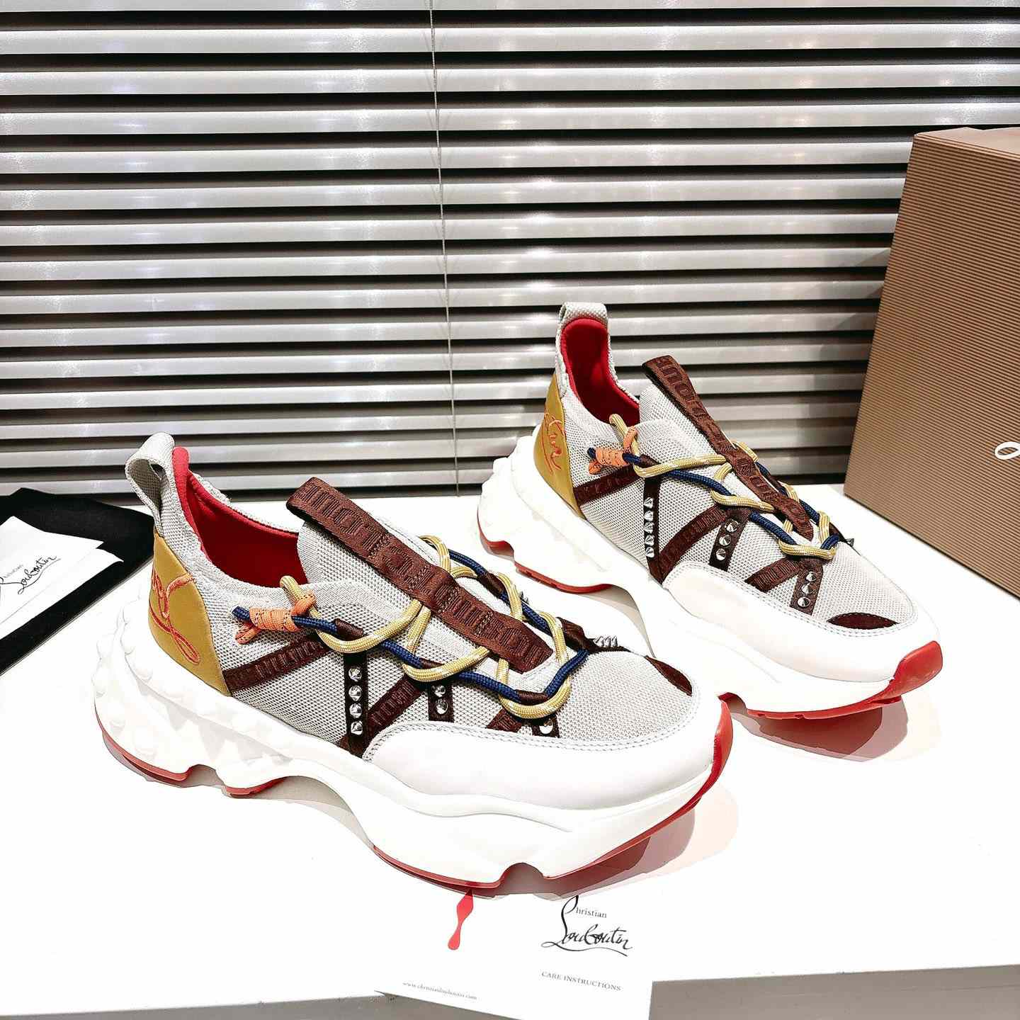 Christian Louboutin Trailnrun Sneakers  - FashionPlug