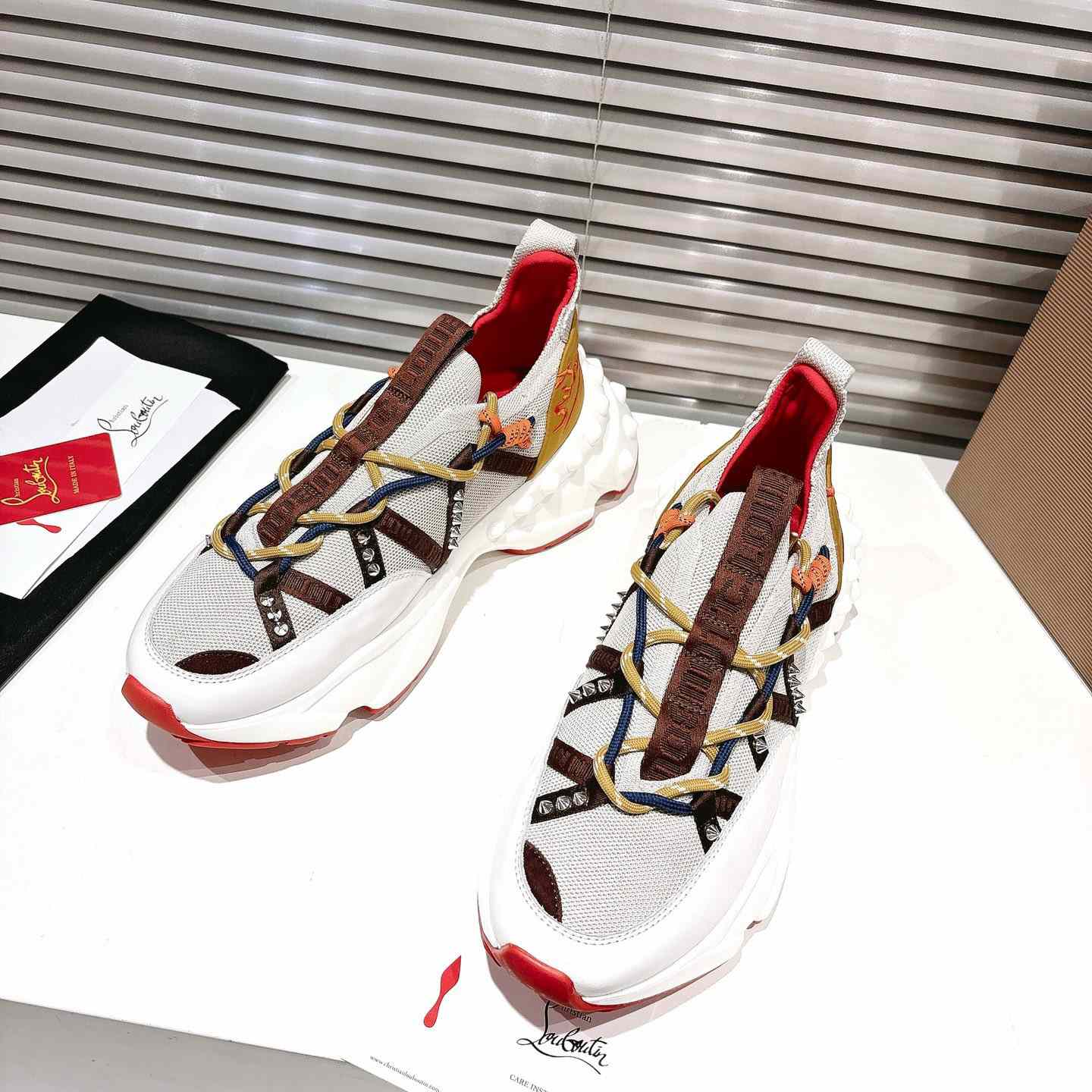 Christian Louboutin Trailnrun Sneakers  - FashionPlug
