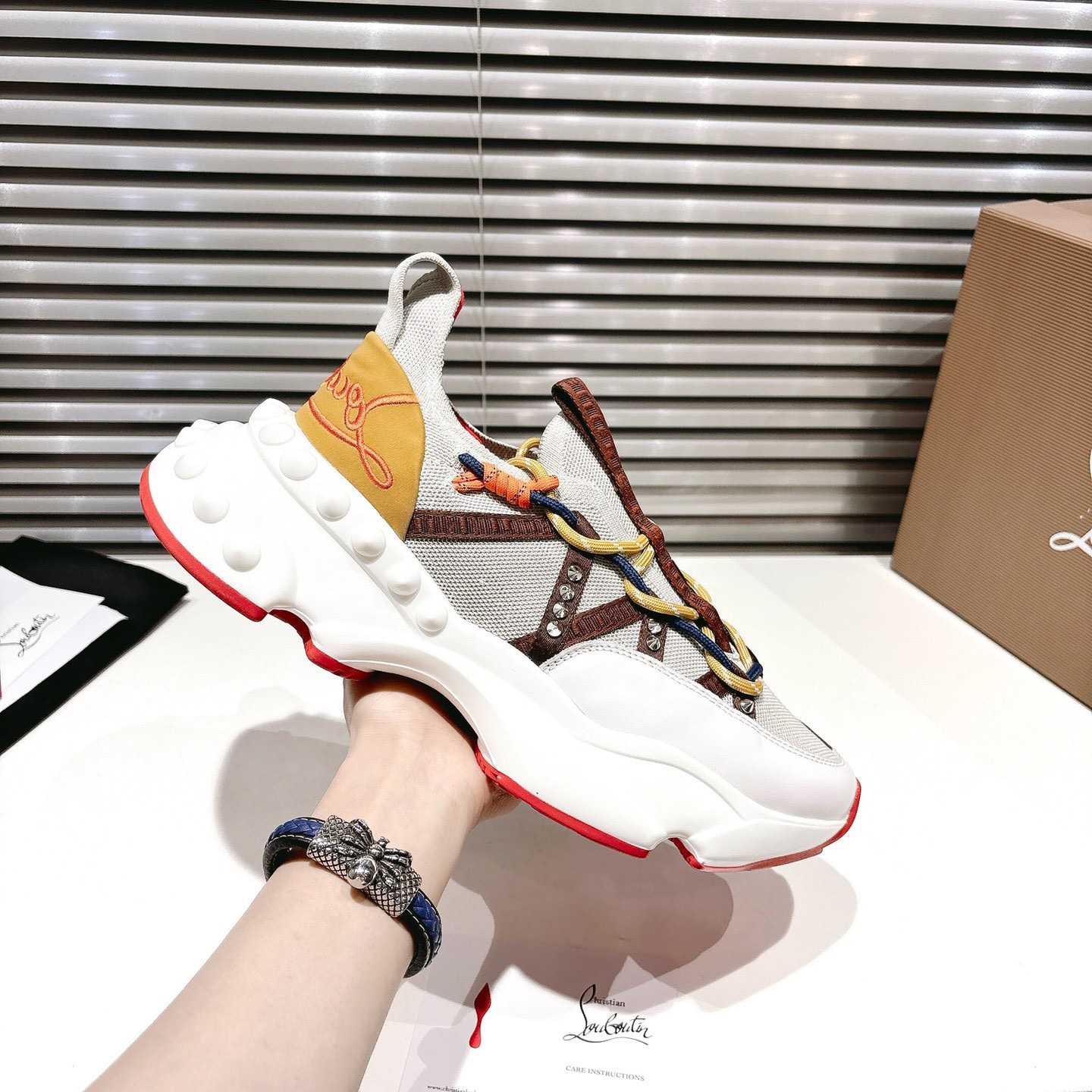 Christian Louboutin Trailnrun Sneakers  - FashionPlug