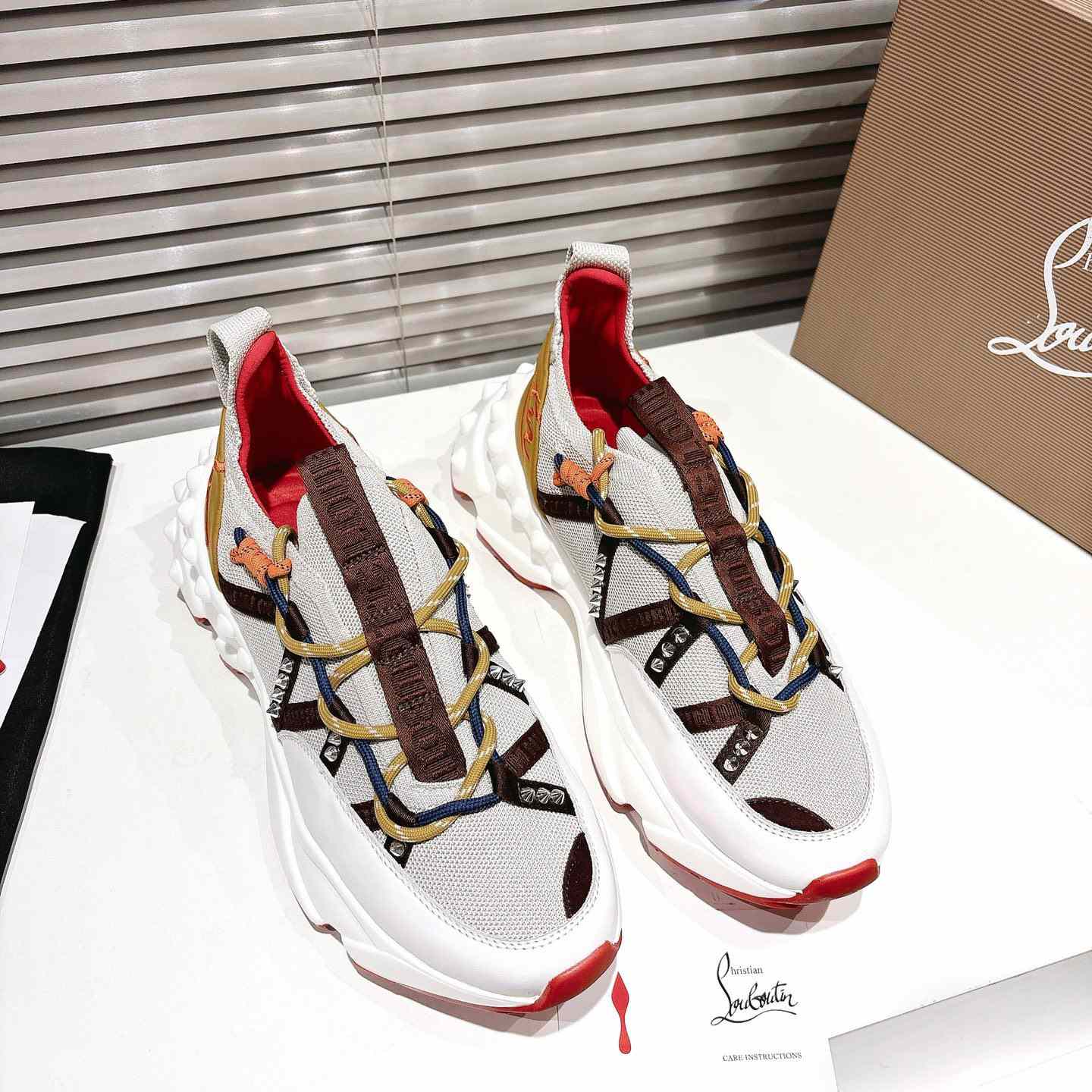 Christian Louboutin Trailnrun Sneakers  - FashionPlug