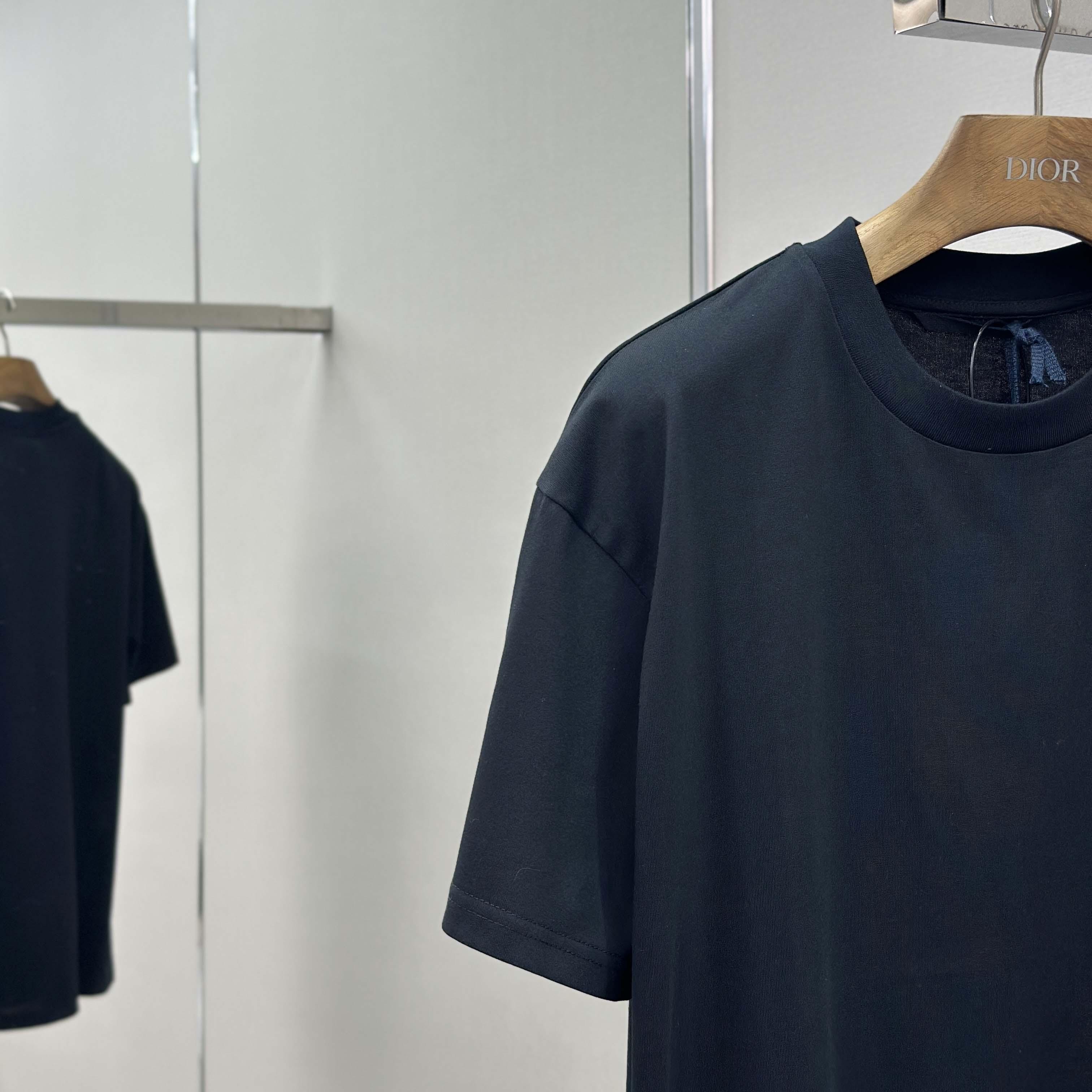 Moncler Cotton Crew-neck T-shirt - FashionPlug