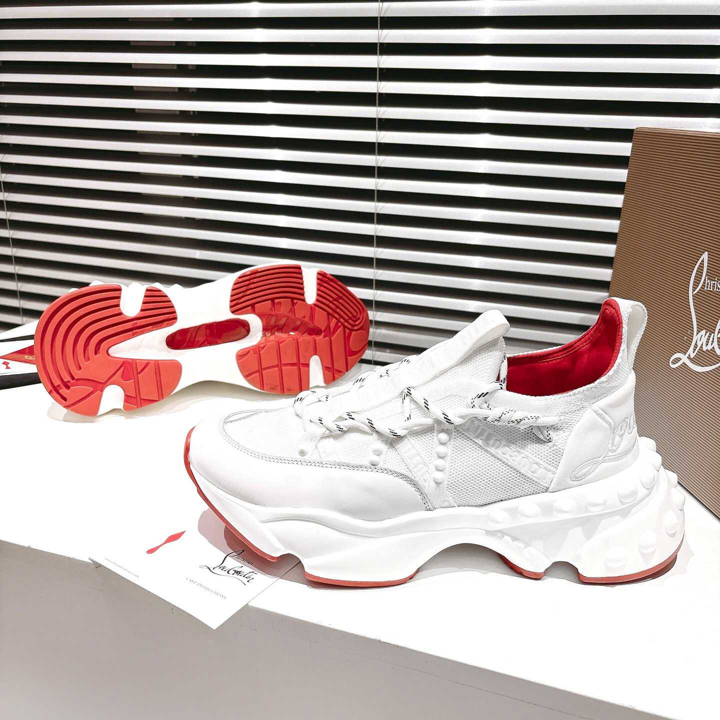 Christian Louboutin Trailnrun Running Sneakers  - FashionPlug