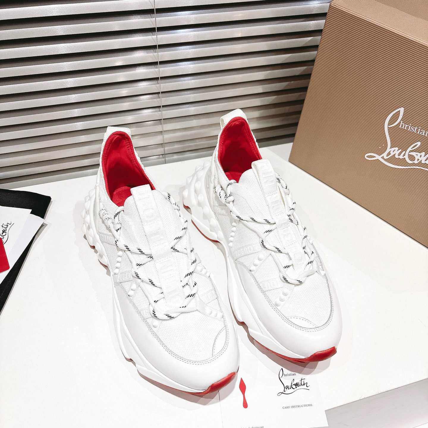 Christian Louboutin Trailnrun Running Sneakers  - FashionPlug
