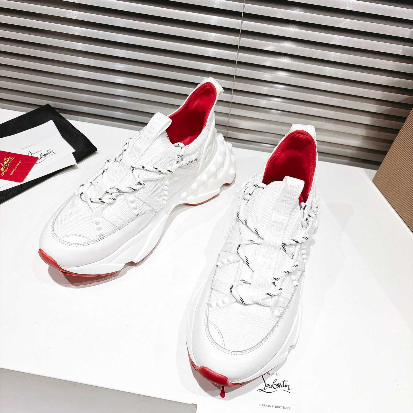 Christian Louboutin Trailnrun Running Sneakers  - FashionPlug