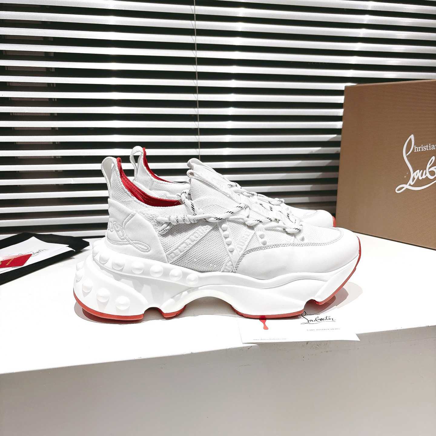 Christian Louboutin Trailnrun Running Sneakers  - FashionPlug