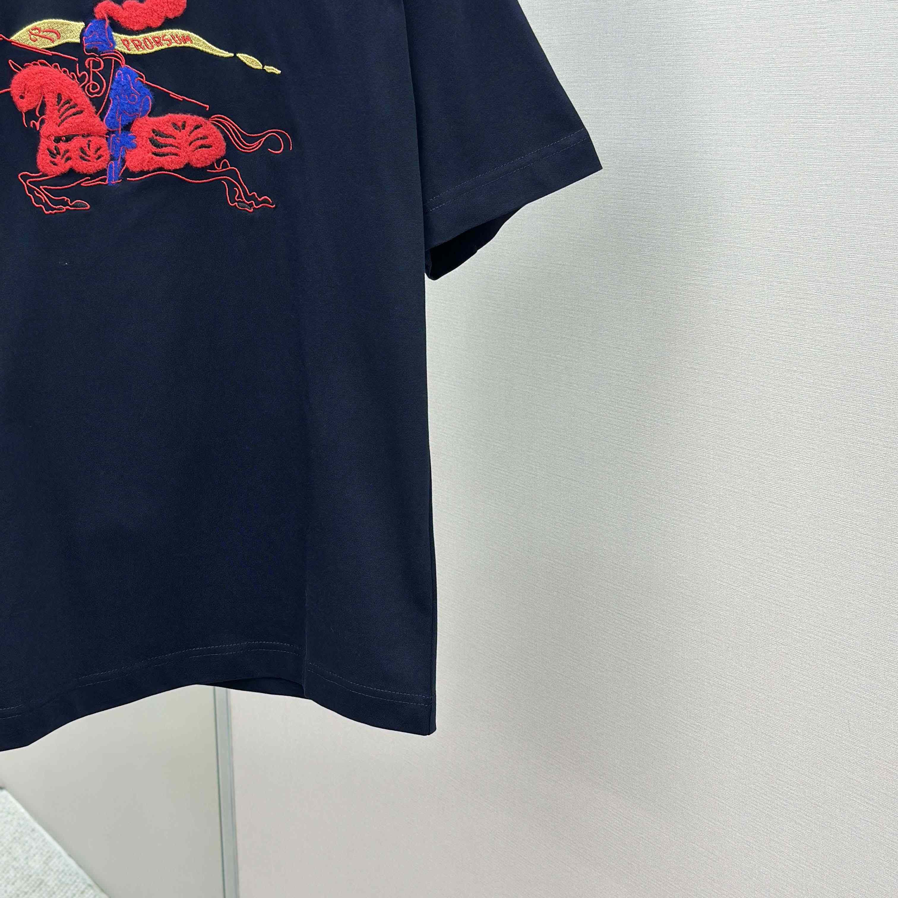 Burberry EKD Cotton T-shirt - FashionPlug