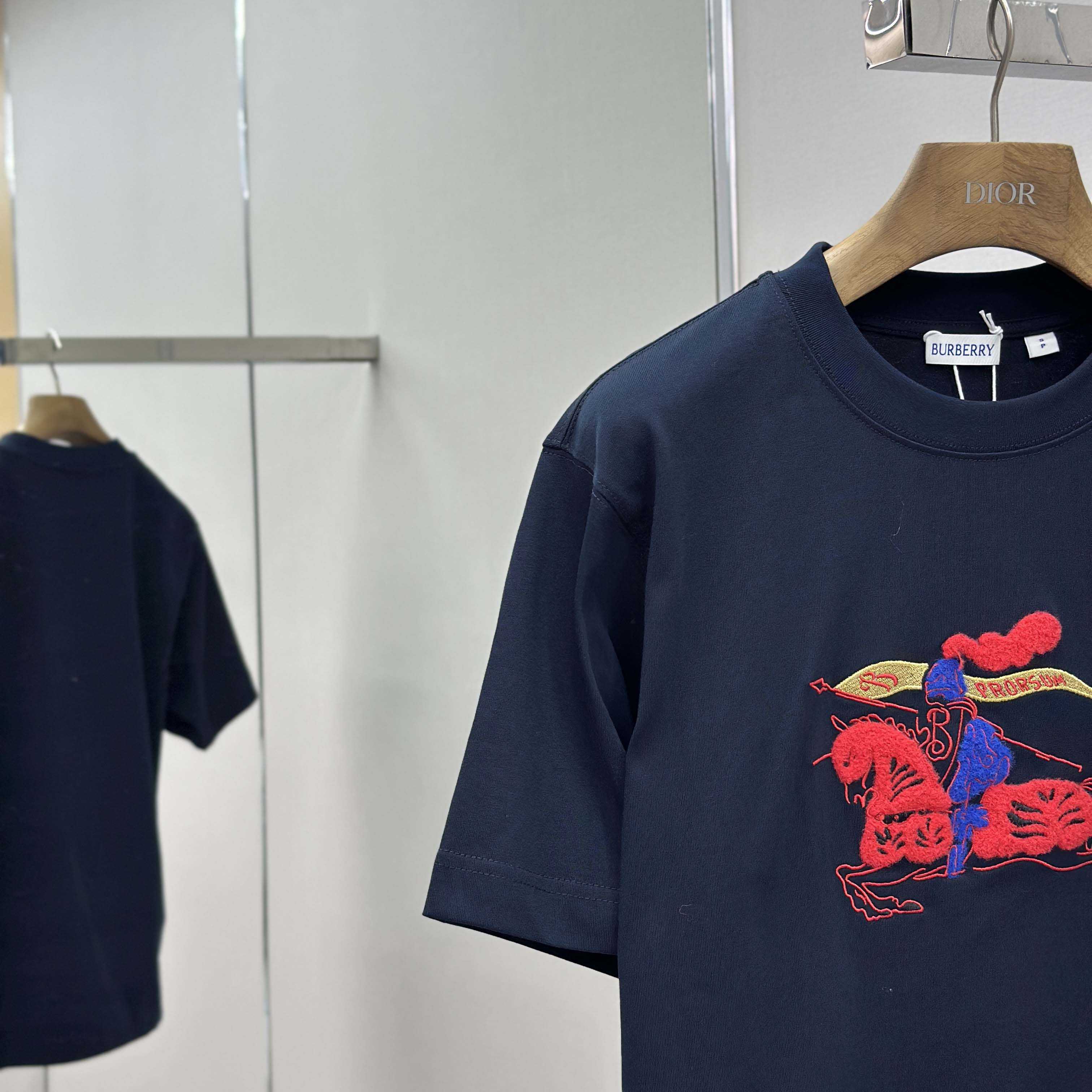 Burberry EKD Cotton T-shirt - FashionPlug