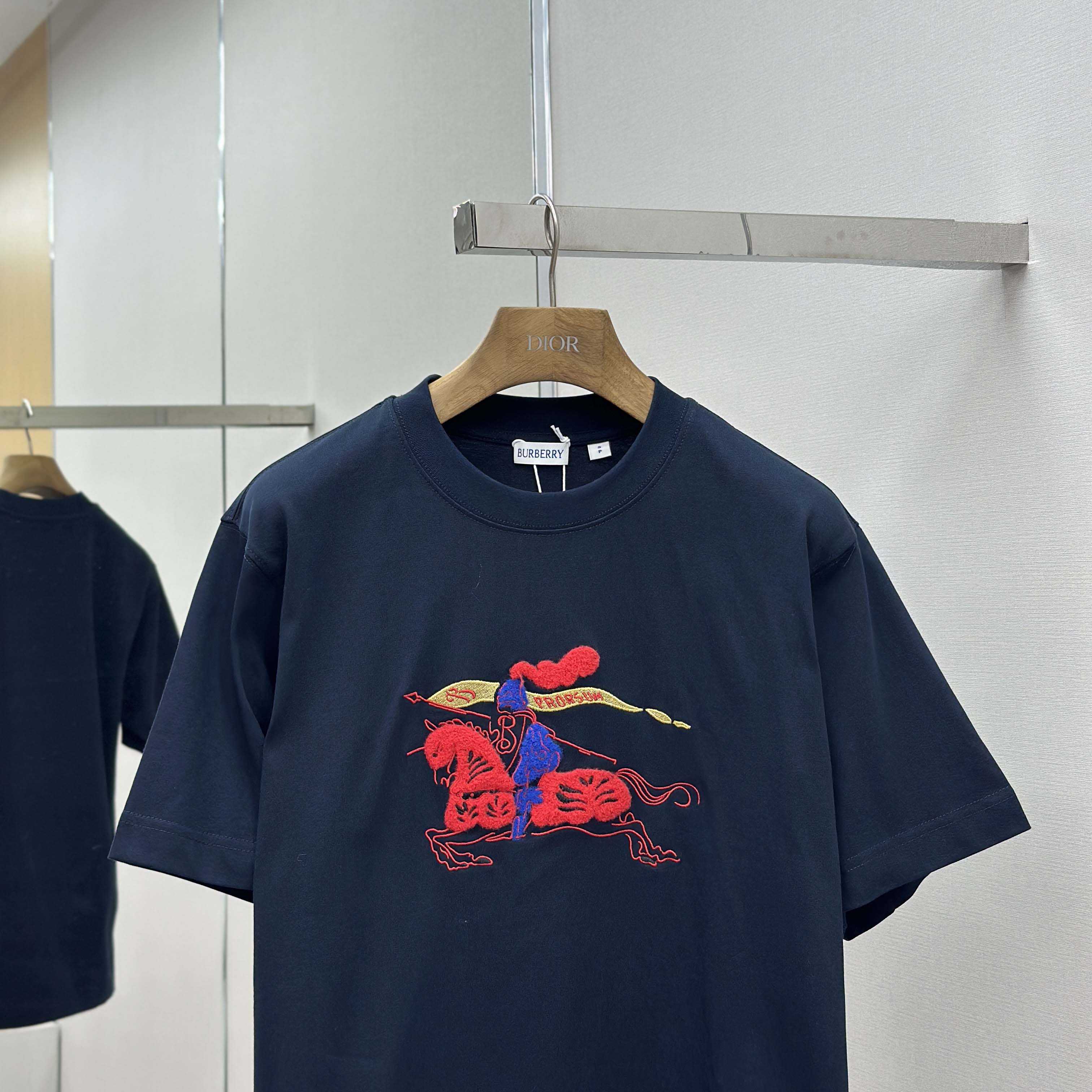 Burberry EKD Cotton T-shirt - FashionPlug