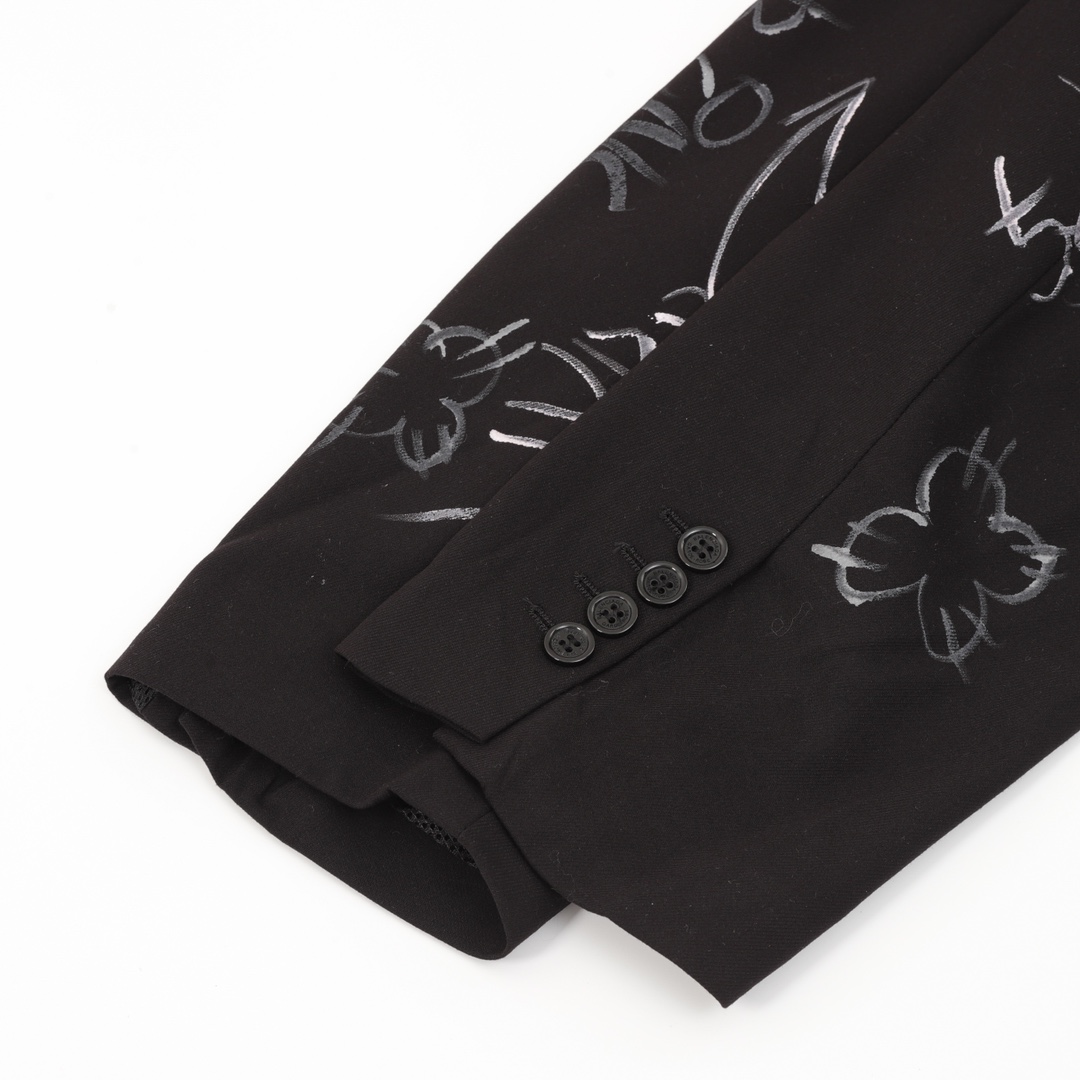 Balenciaga Graffiti Skater Tailored Blazer - FashionPlug