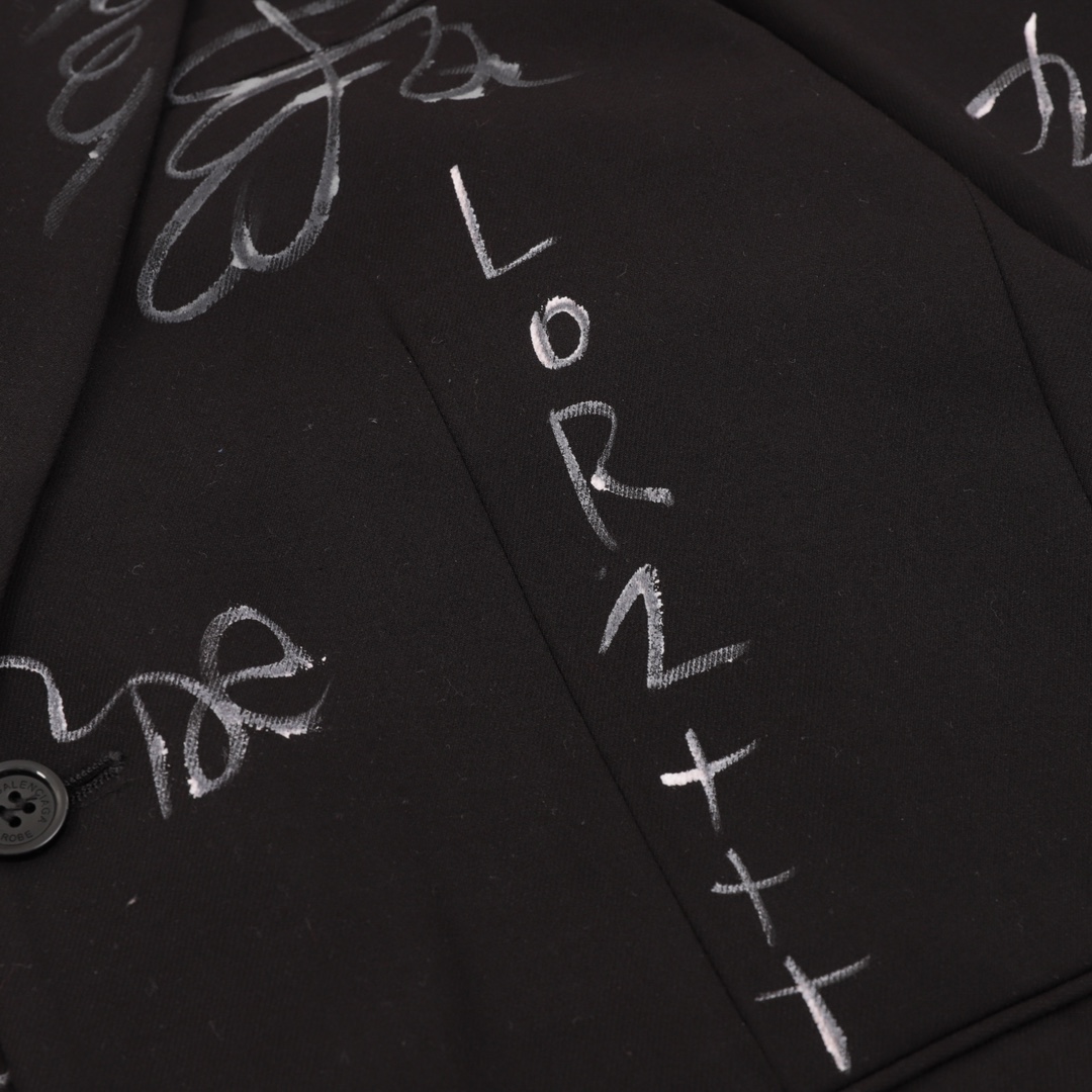 Balenciaga Graffiti Skater Tailored Blazer - FashionPlug