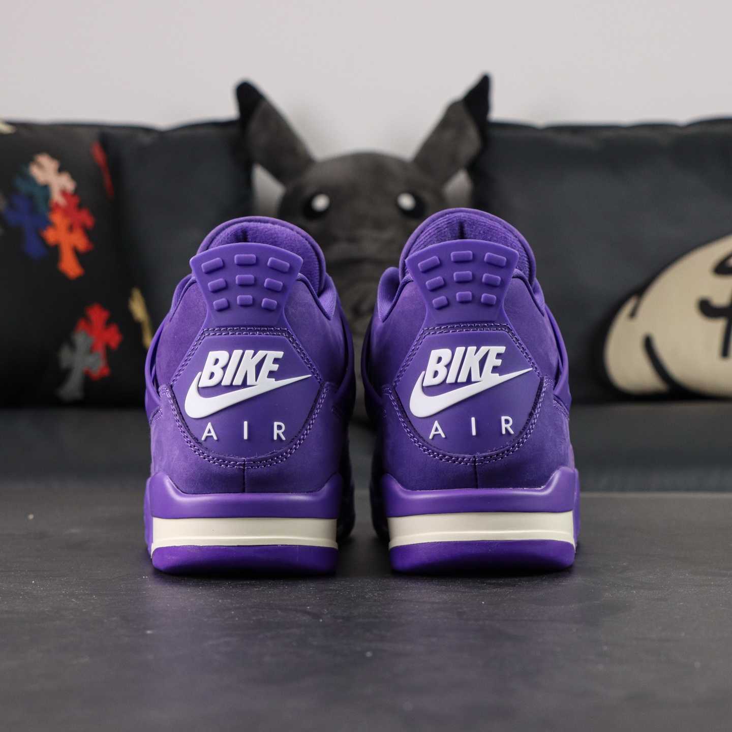 Nigel Sylvester x Air Jordan 4 Retro “Purple Brick” HF4340-500 | Size 36–48.5 - FashionPlug