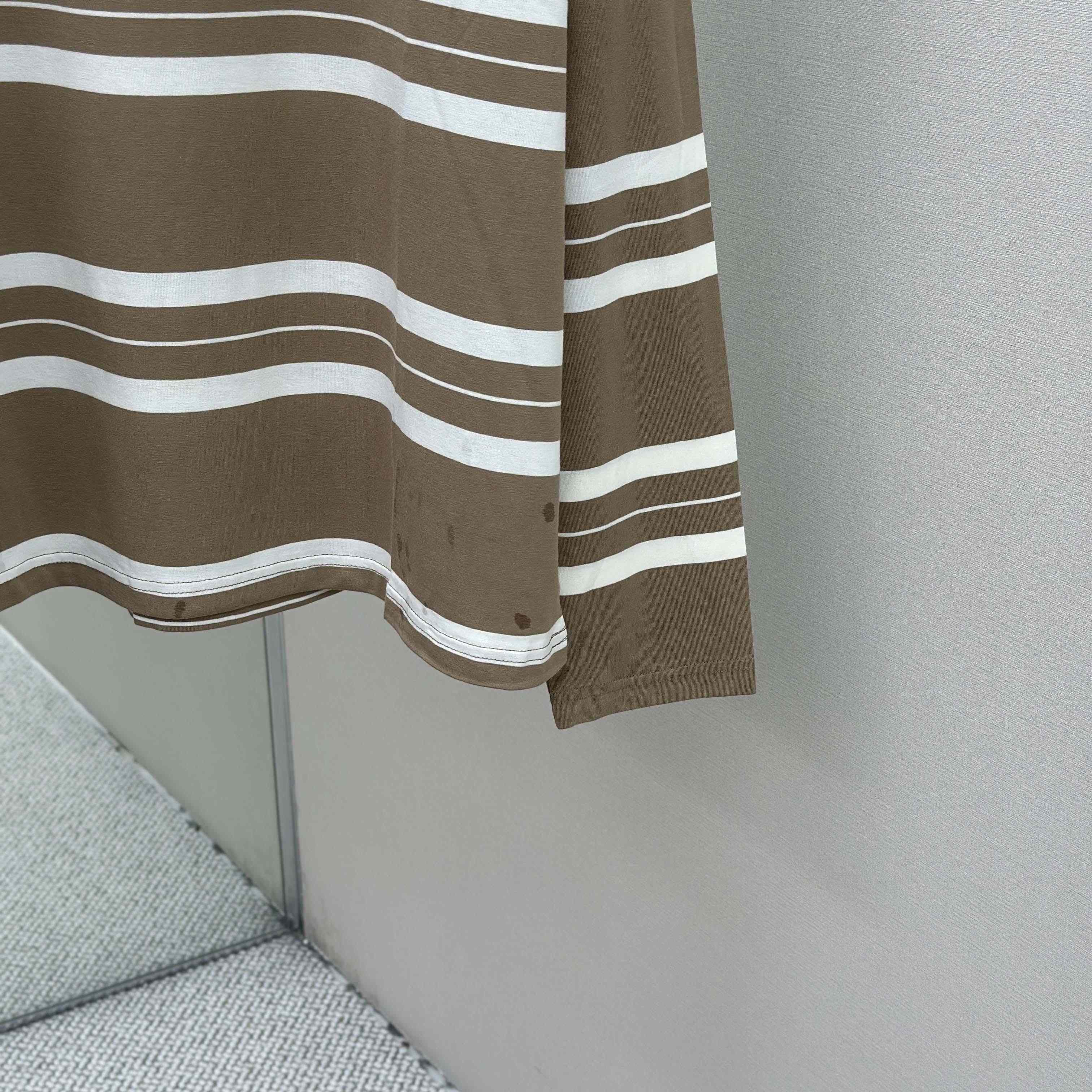 Maison Margiela Striped Long-sleeved - FashionPlug