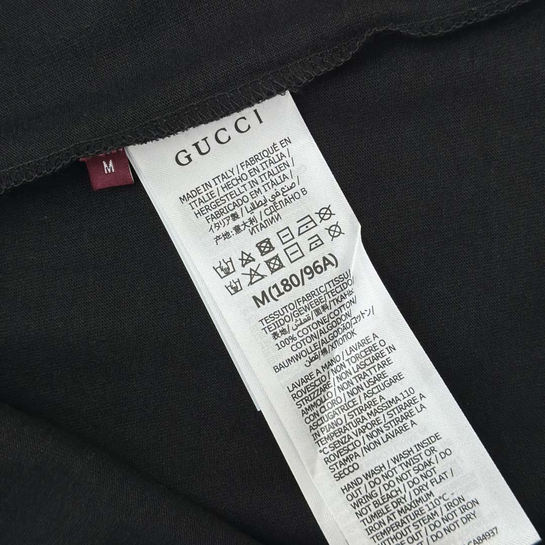 Gucci Cotton Jersey T-shirt With Embroidery - FashionPlug