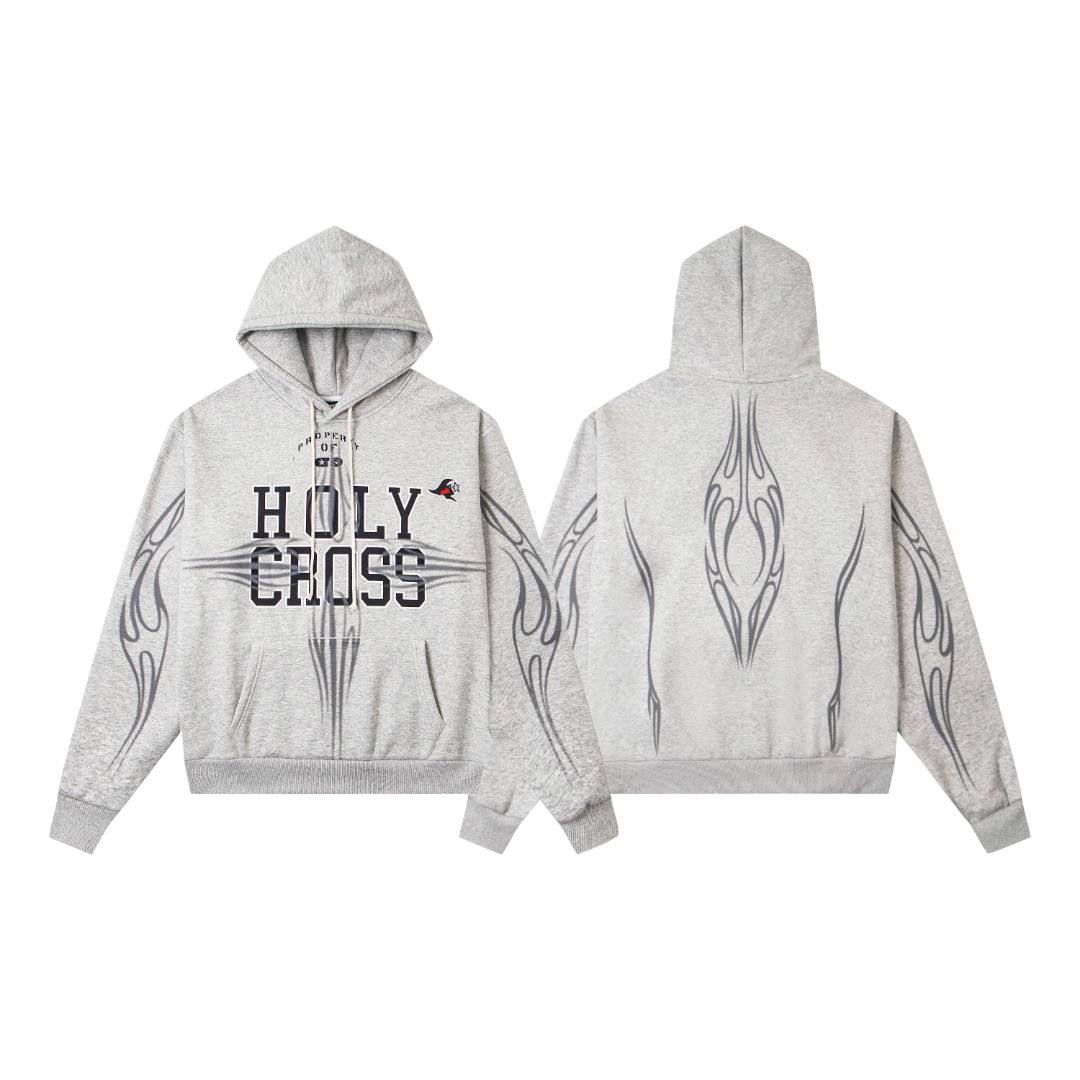 Hellstar Holy Cross Hoodie - FashionPlug