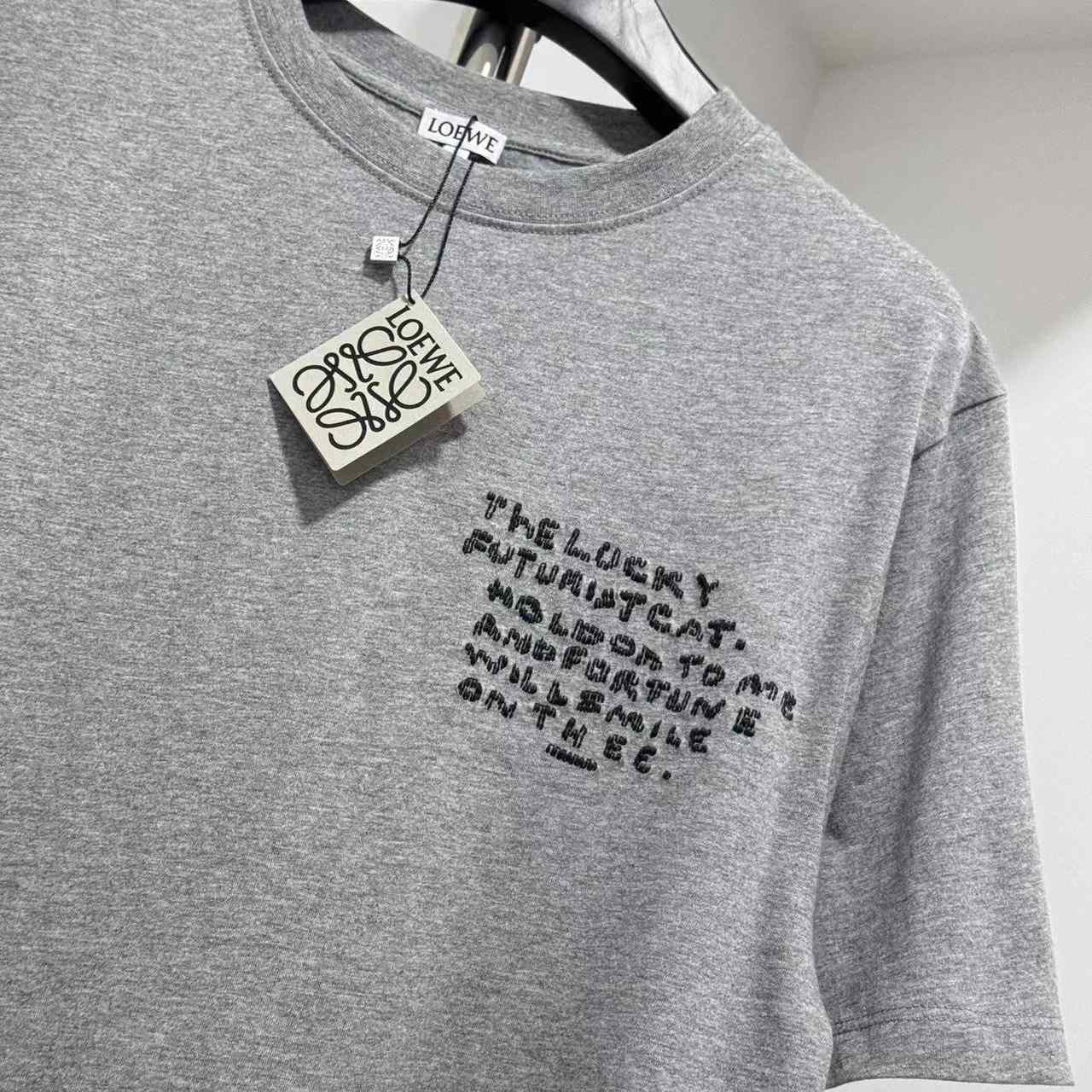 Loewe Regular Fit T-shirt In Cotton - FashionPlug