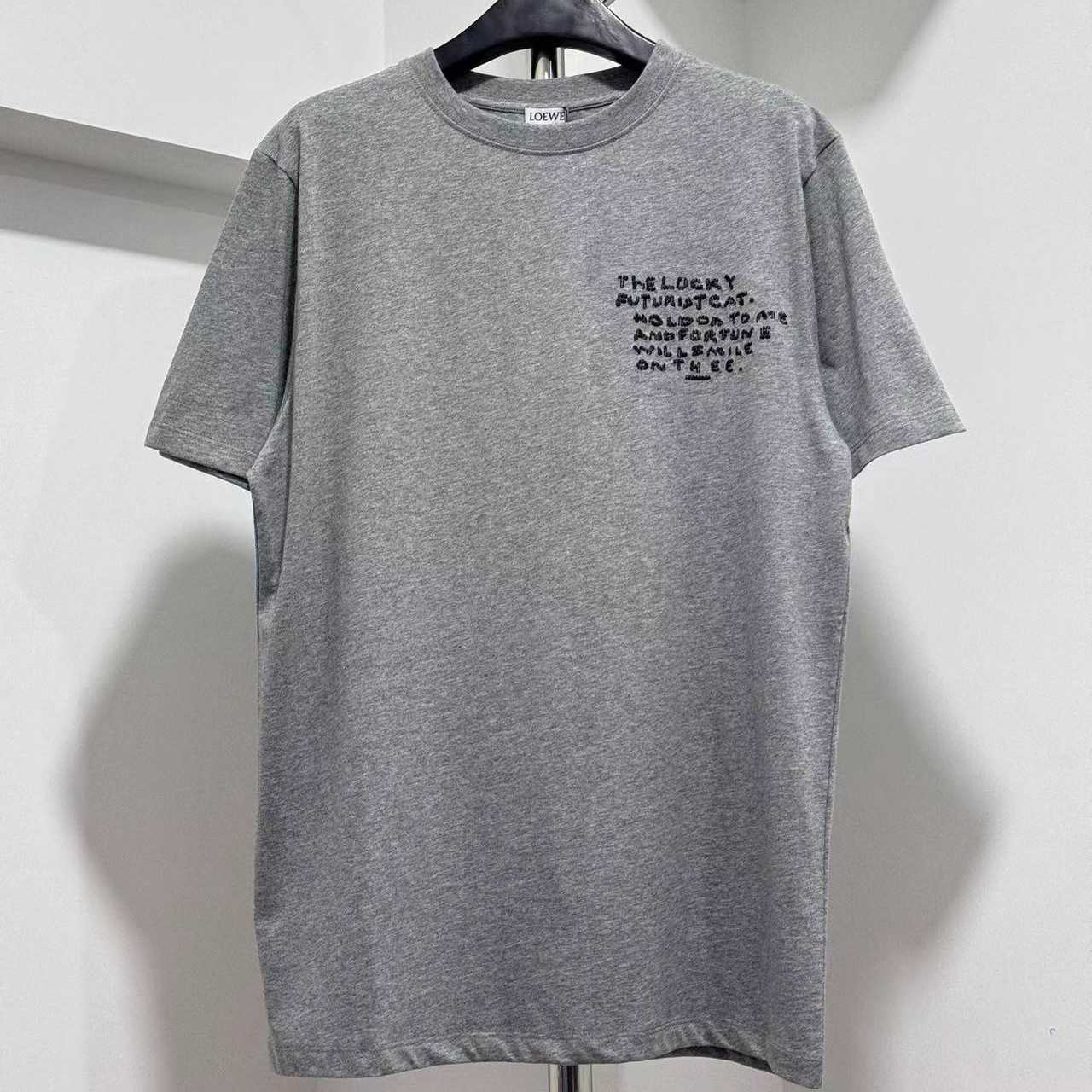 Loewe Regular Fit T-shirt In Cotton - FashionPlug