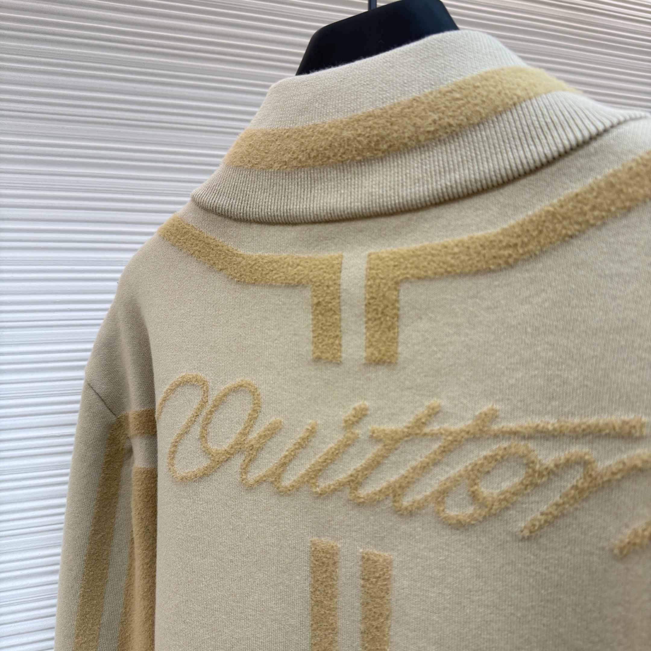 Louis Vuitton Knit Track Top - FashionPlug