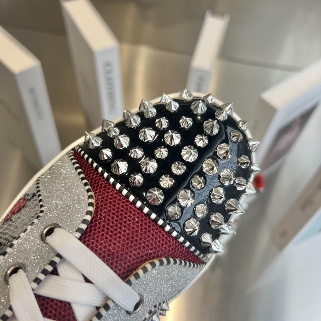 Christian Louboutin High-Top Sneakers - FashionPlug