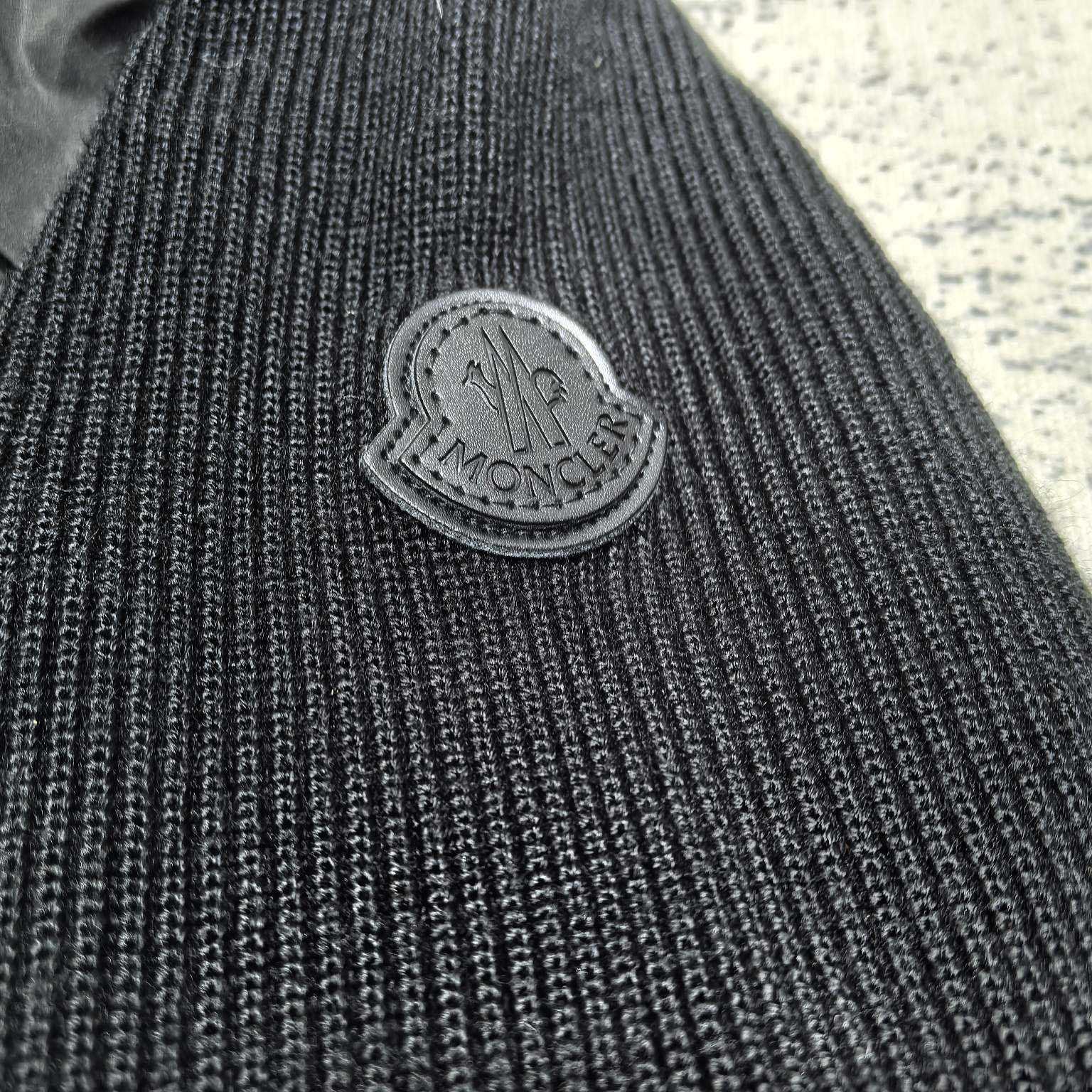 Moncler Ribbed Cotton and Quilted Shell Down Zip-Up Cardigan - FashionPlug