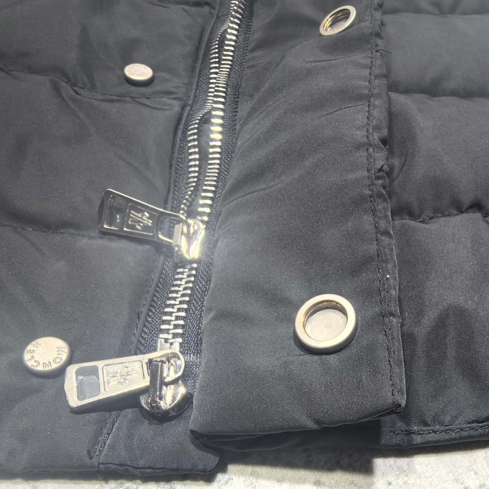 Moncler Ribbed Cotton and Quilted Shell Down Zip-Up Cardigan - FashionPlug