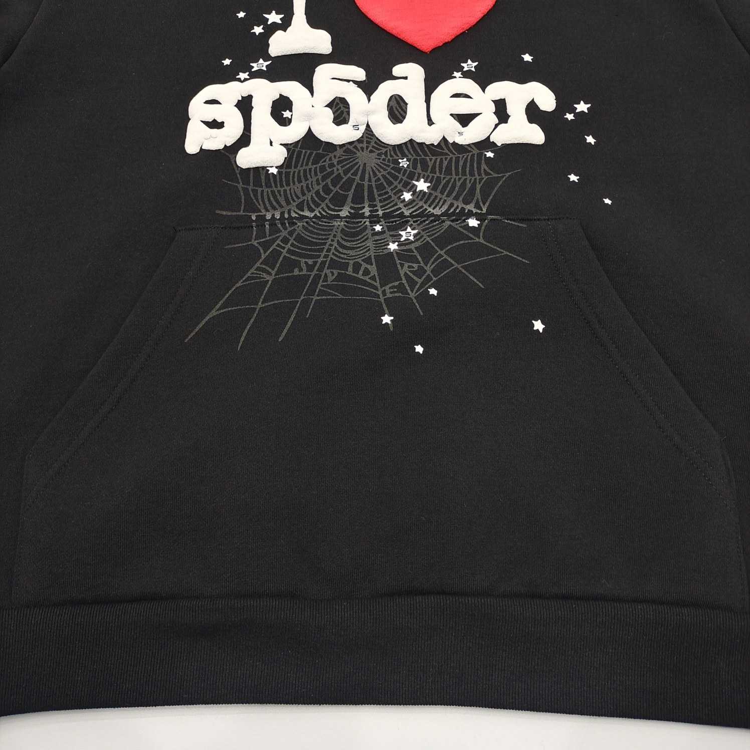 Sp5der I Heart SP5 Souvenir Hoodie - FashionPlug