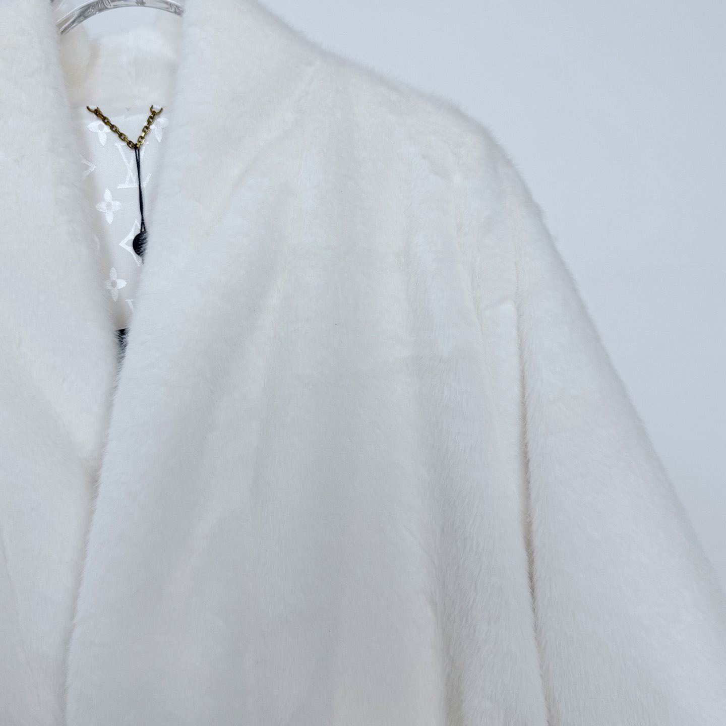 Louis Vuitton Mink Kimono Jacket - FashionPlug