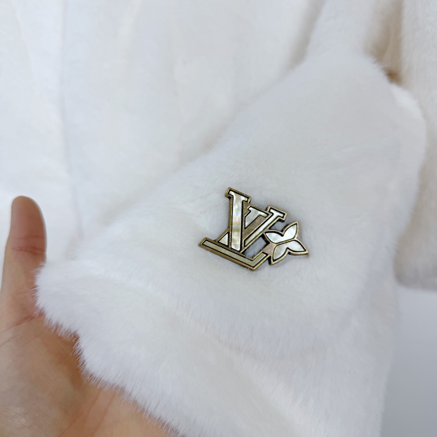 Louis Vuitton Mink Kimono Jacket - FashionPlug