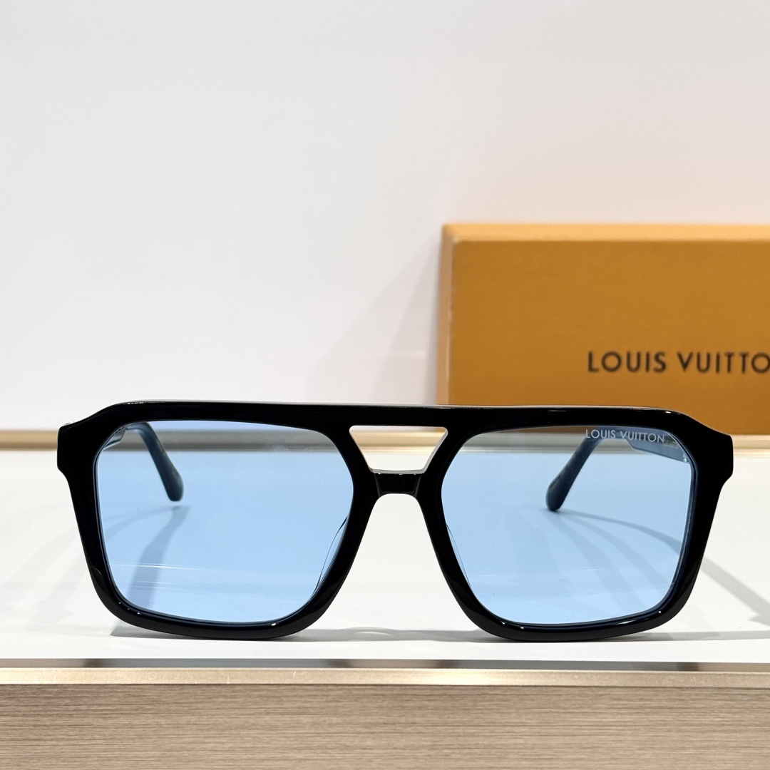 Louis Vuitton LV Hit Large Square Sunglasses   Z3059U - FashionPlug