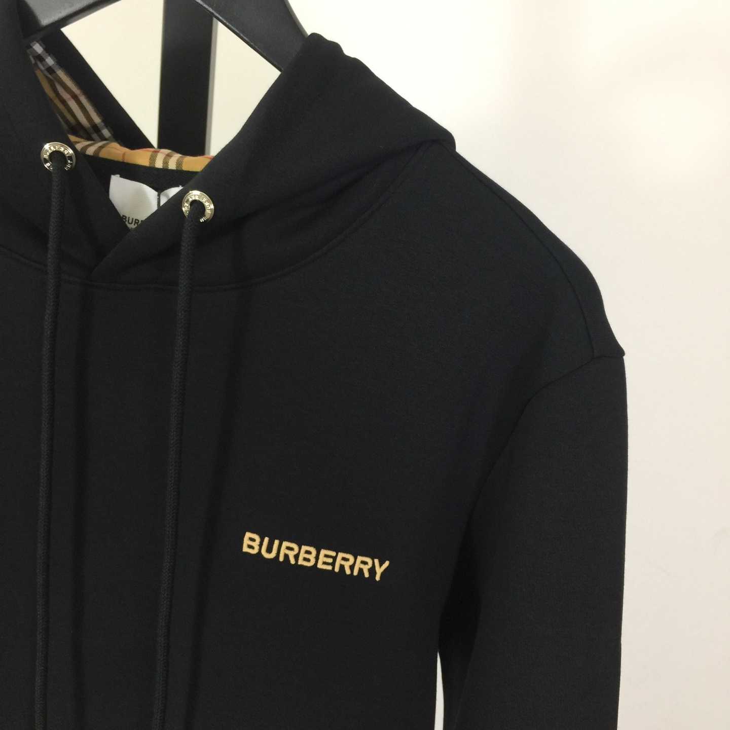 Burberry Cotton Hooded Sweatshirt - FashionPlug