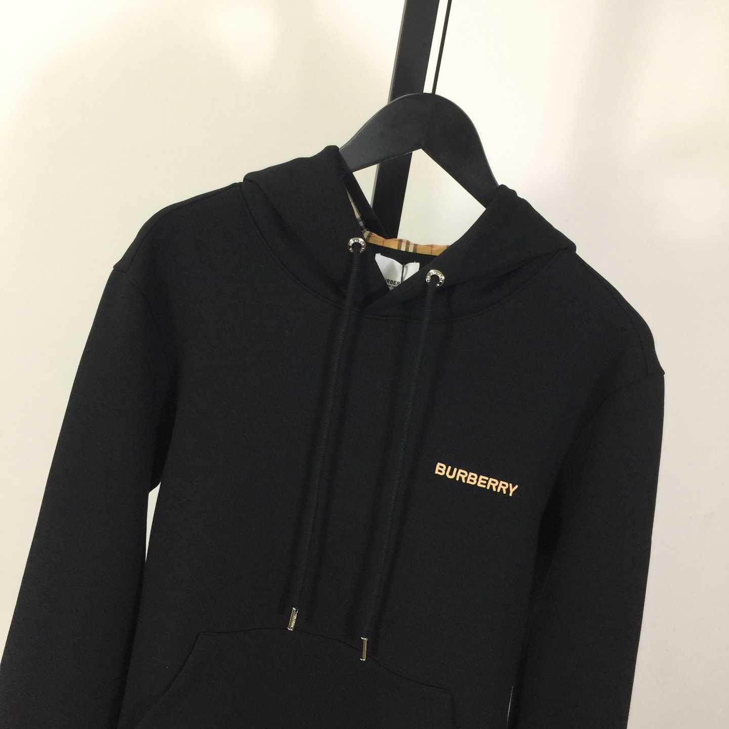 Burberry Cotton Hooded Sweatshirt - FashionPlug