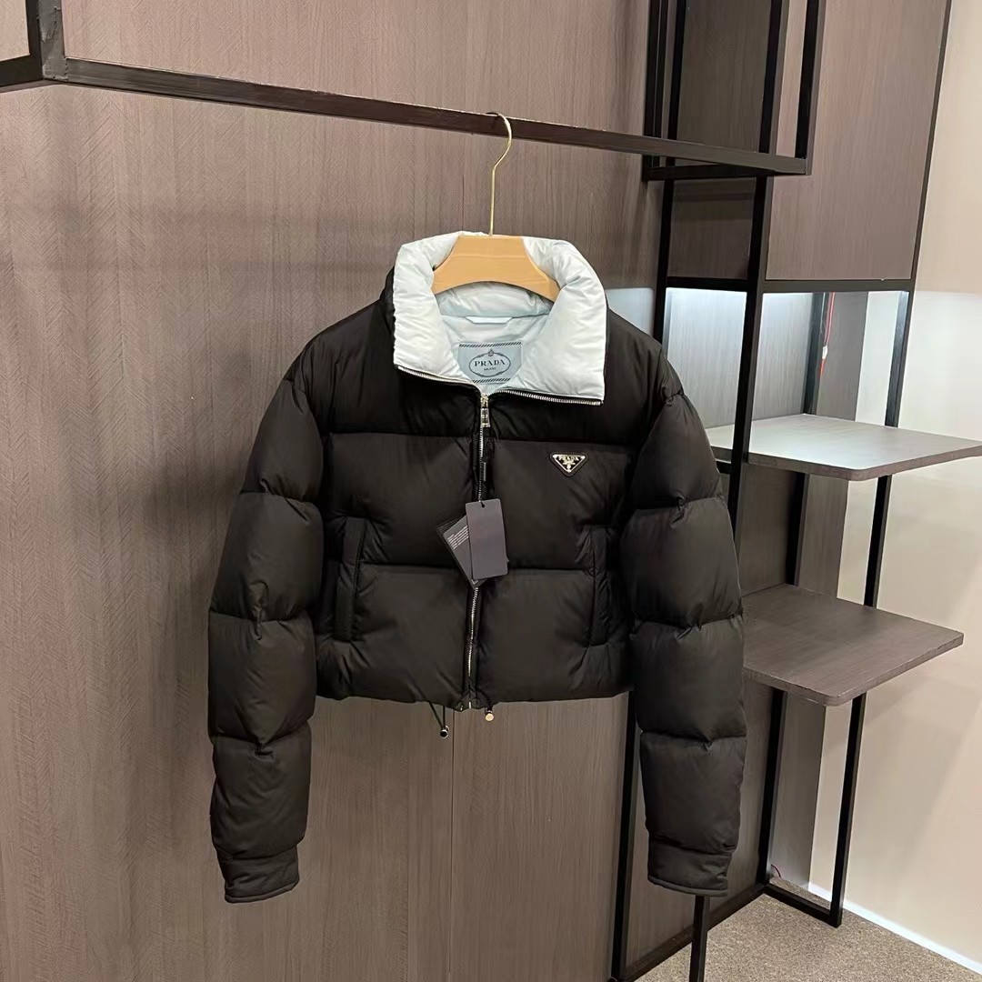 Prada Re-Nylon Down Jacket - FashionPlug