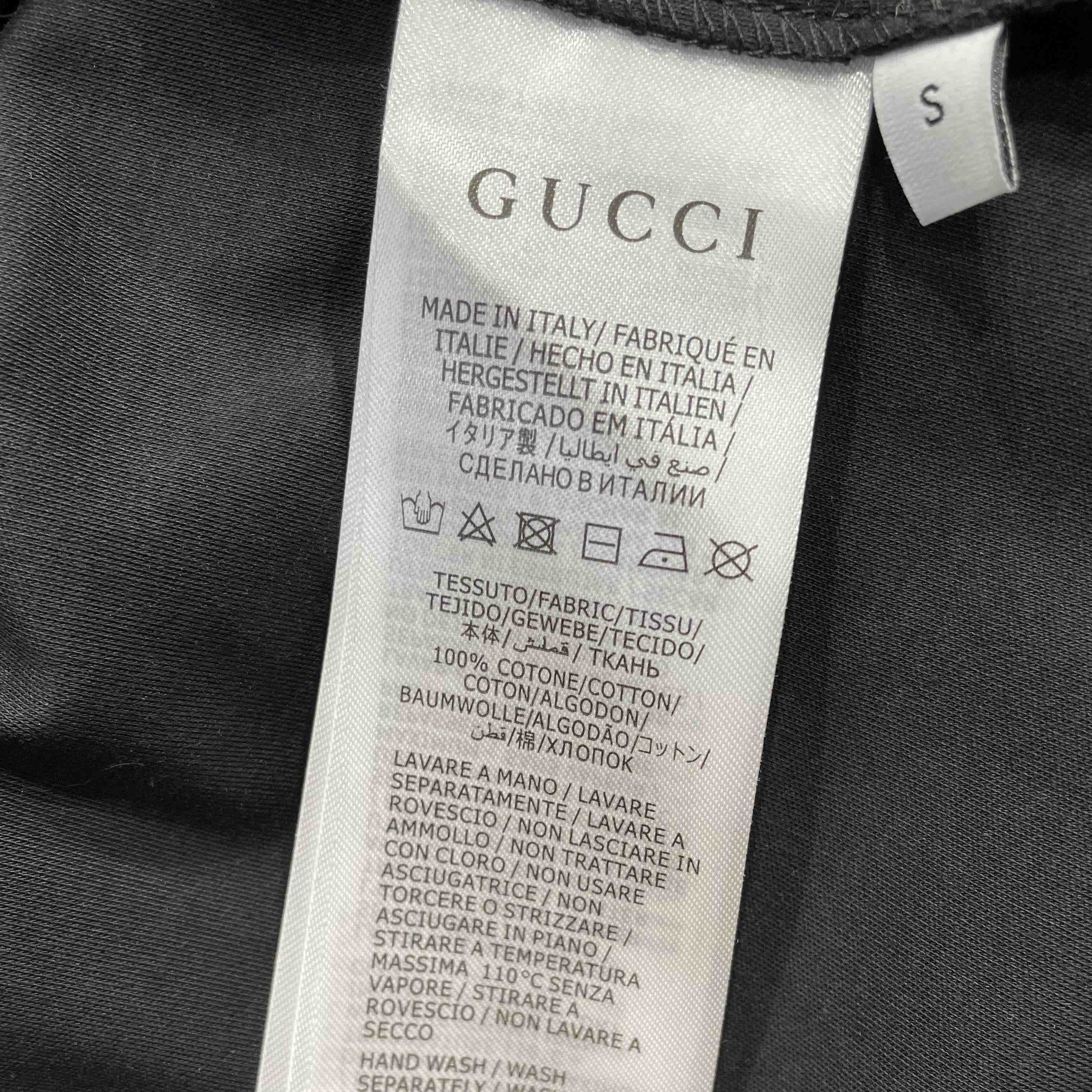 Gucci Soft Cotton Jersey T-shirt With Print - FashionPlug