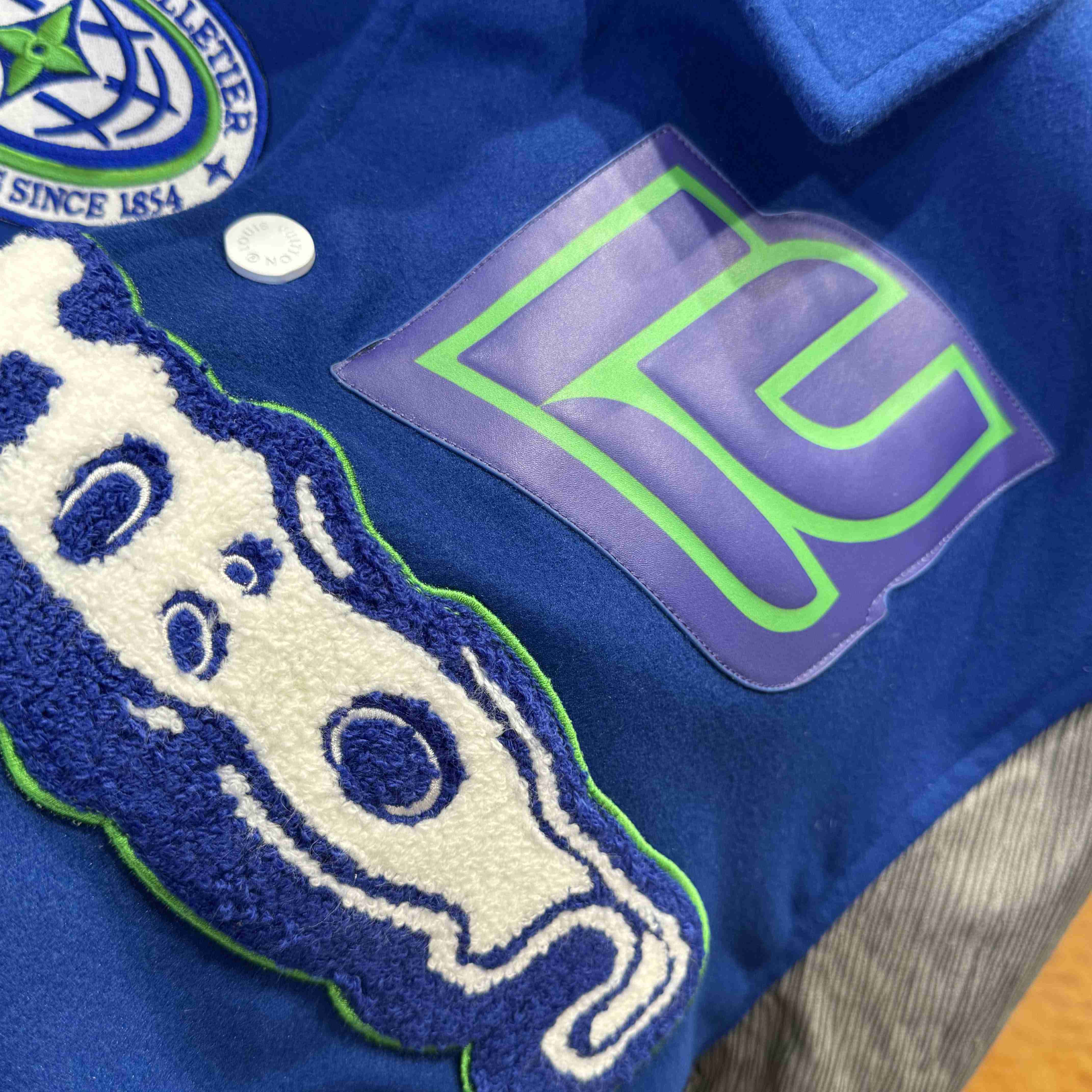 Louis Vuitton Varsity Jacket  - FashionPlug