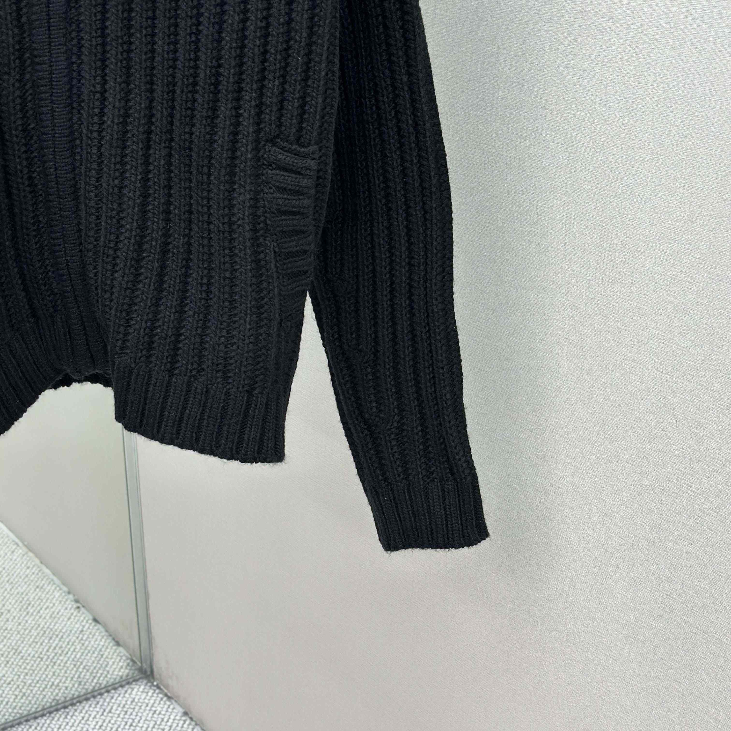 Acne Studios Wool Zip Cardigan - FashionPlug