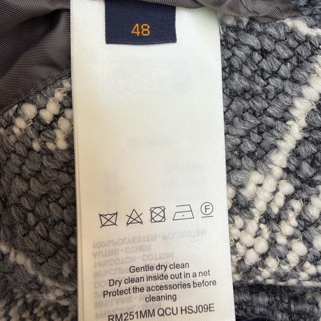 Louis Vuitton Chic Collarless Wool Jacket - FashionPlug