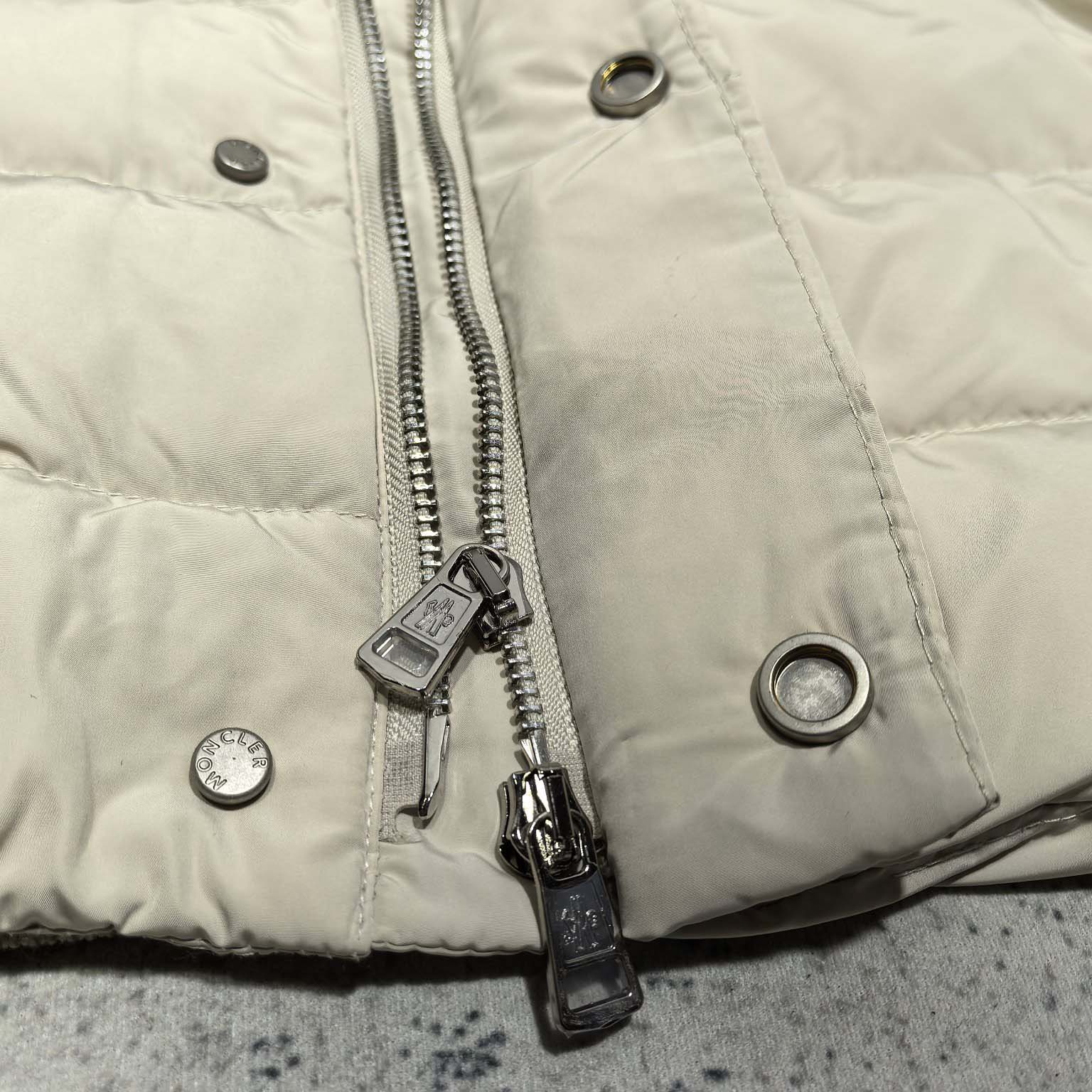 Moncler Ribbed Cotton and Quilted Shell Down Zip-Up Cardigan - FashionPlug