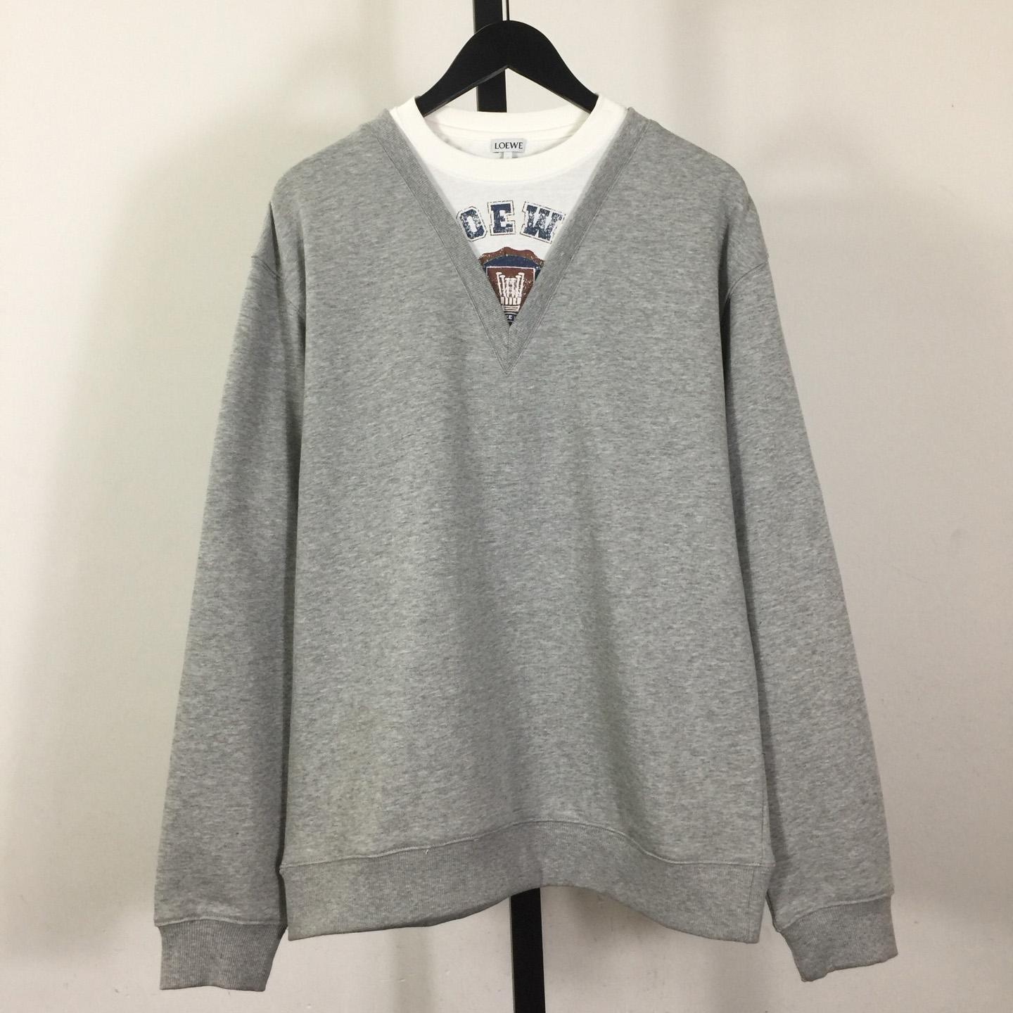 Loewe Sweatshirt In Cotton - FashionPlug