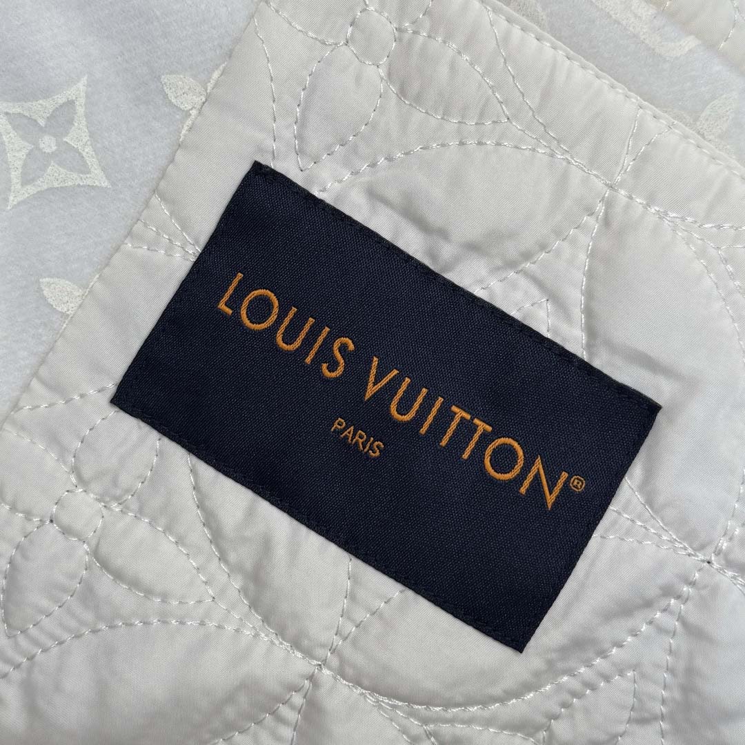 Louis Vuitton Monogram Blouson With Shearling Collar  1AJBD1 - FashionPlug