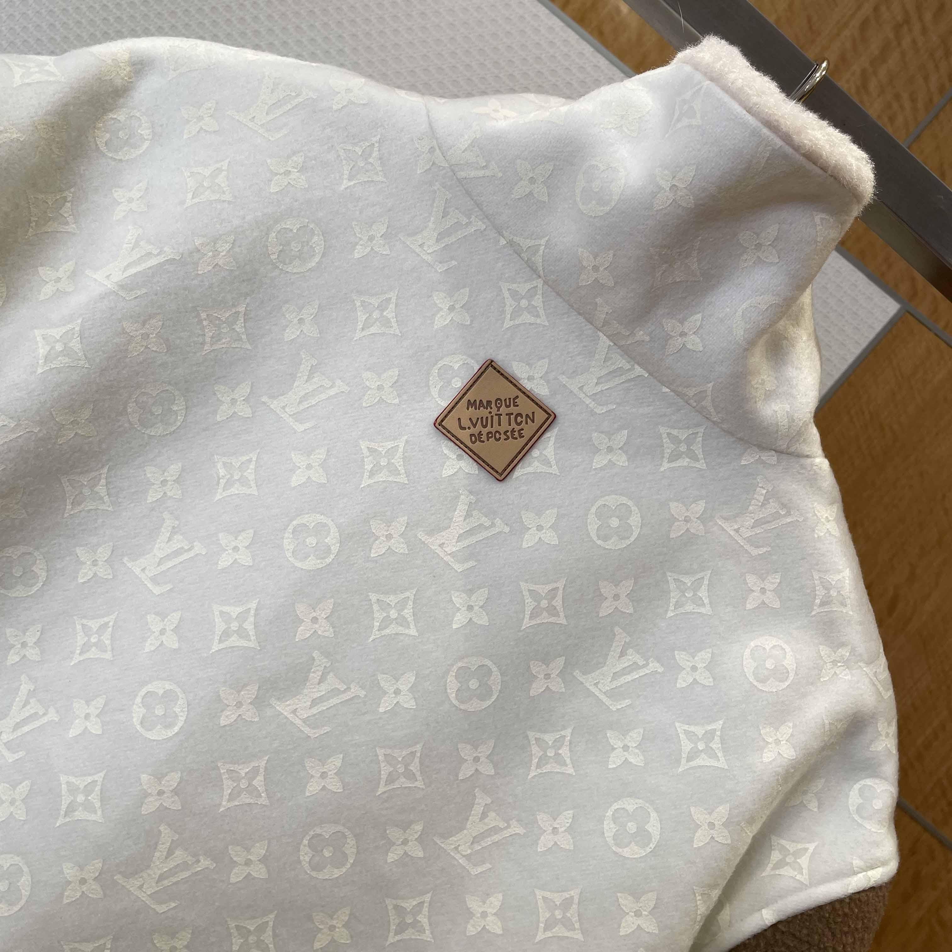Louis Vuitton Monogram Blouson With Shearling Collar  1AJBD1 - FashionPlug