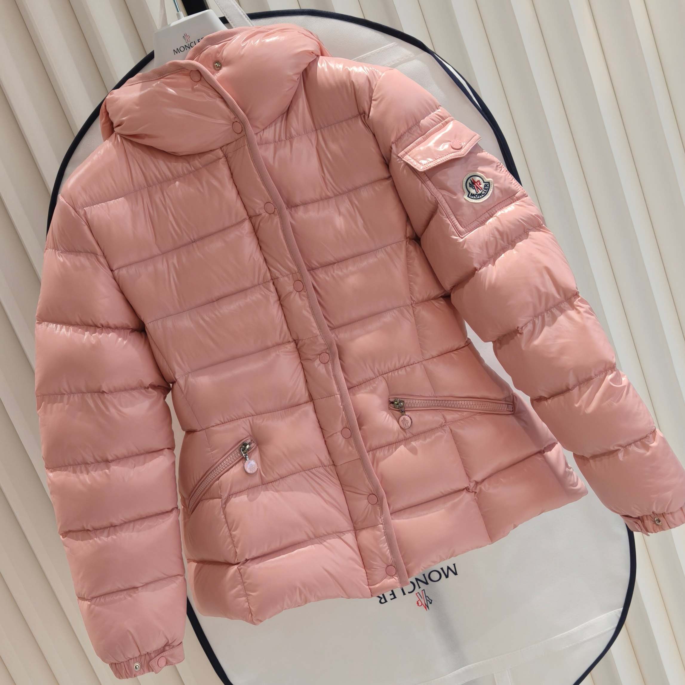 Moncler Barante Hooded Short Down Jacket - FashionPlug