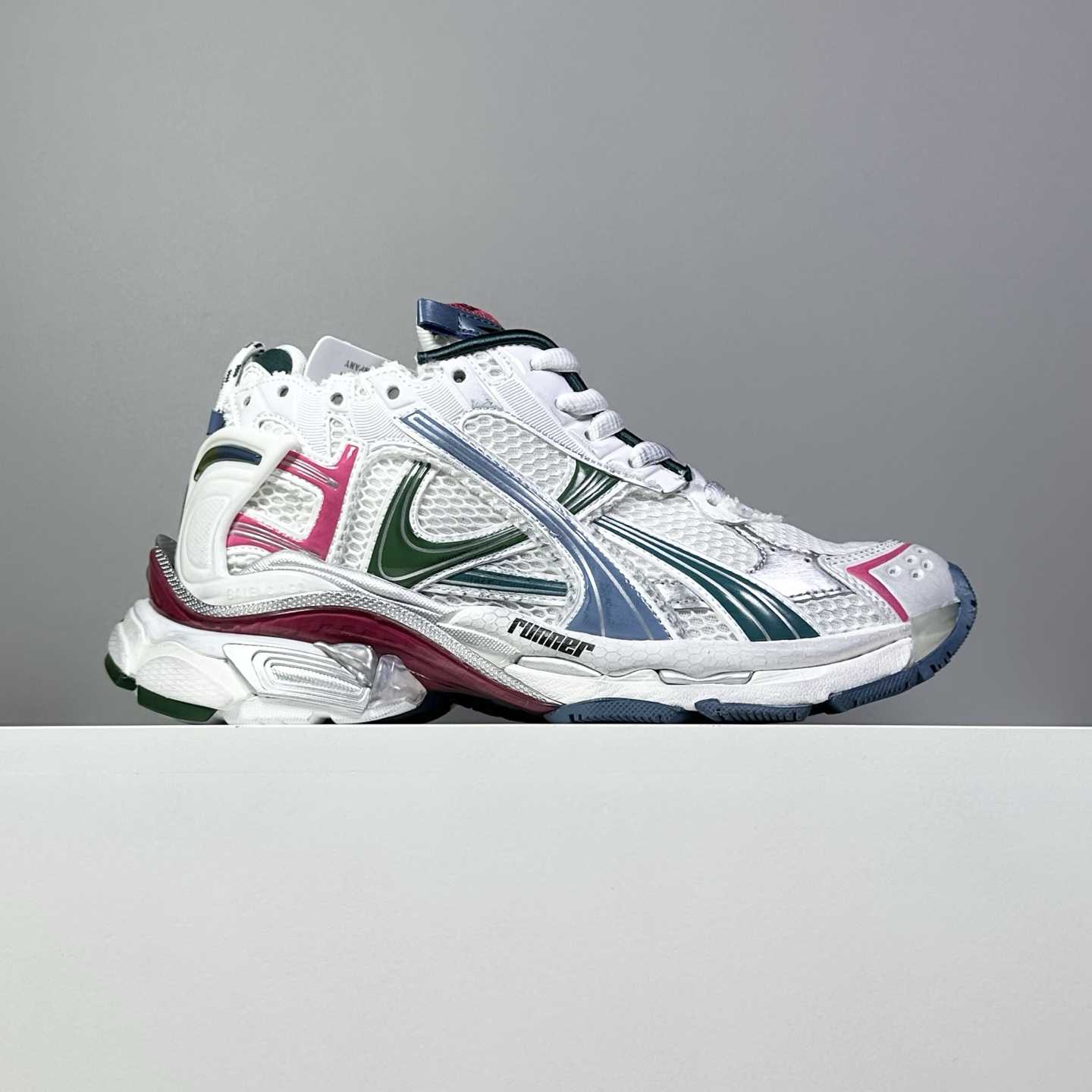 Balenciaga Runner Sneaker In White - FashionPlug