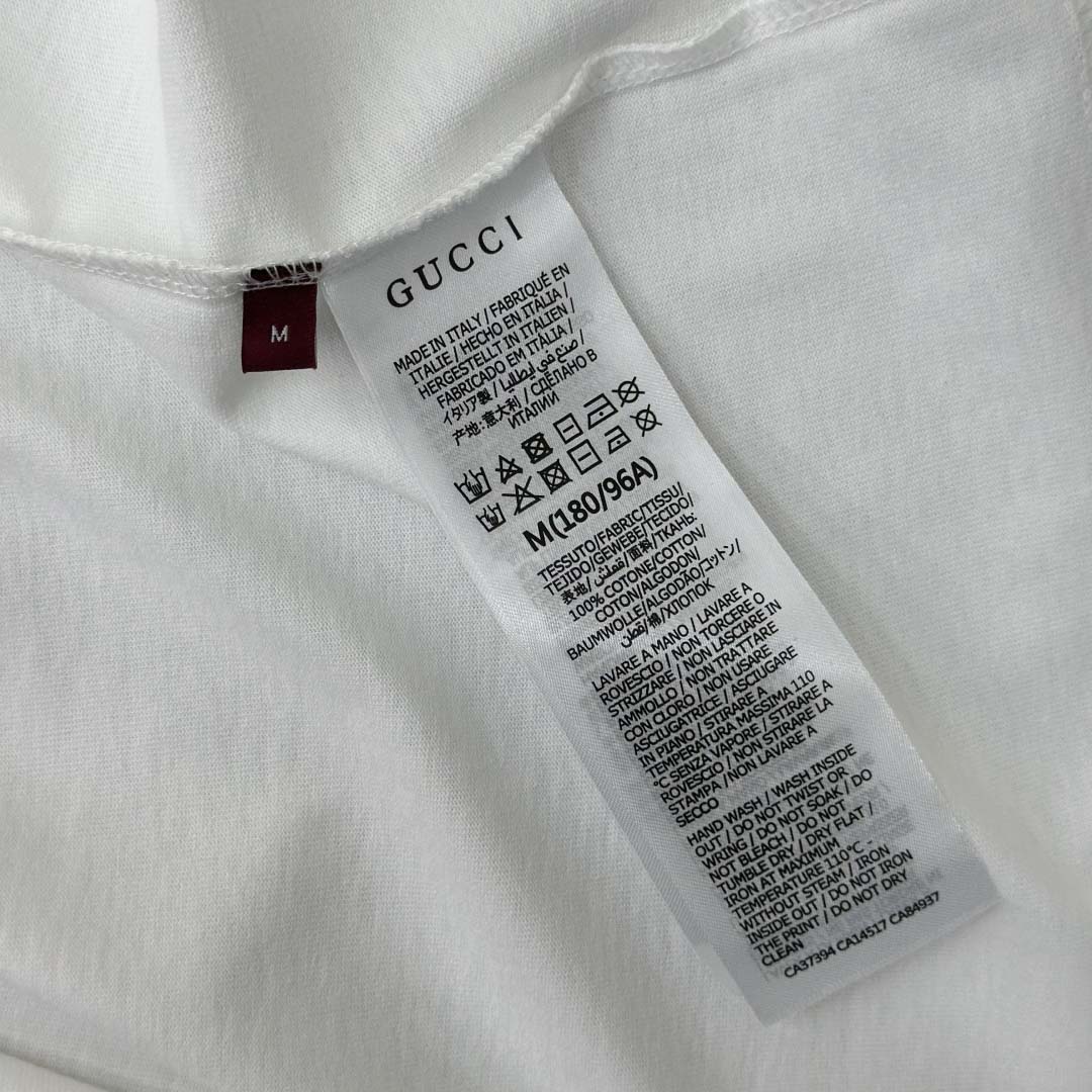Gucci Cotton Jersey T-shirt With Embroidery - FashionPlug