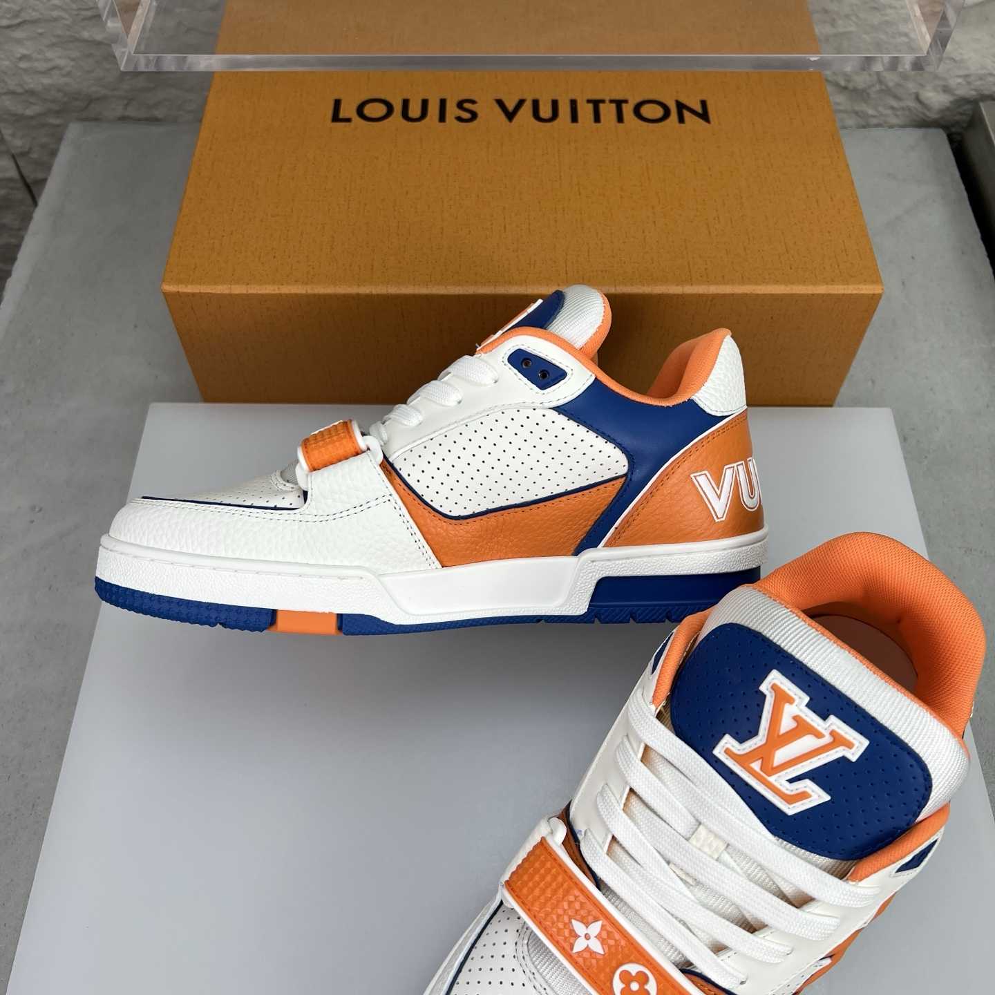 Louis Vuitton LV Trainer Sneaker - FashionPlug
