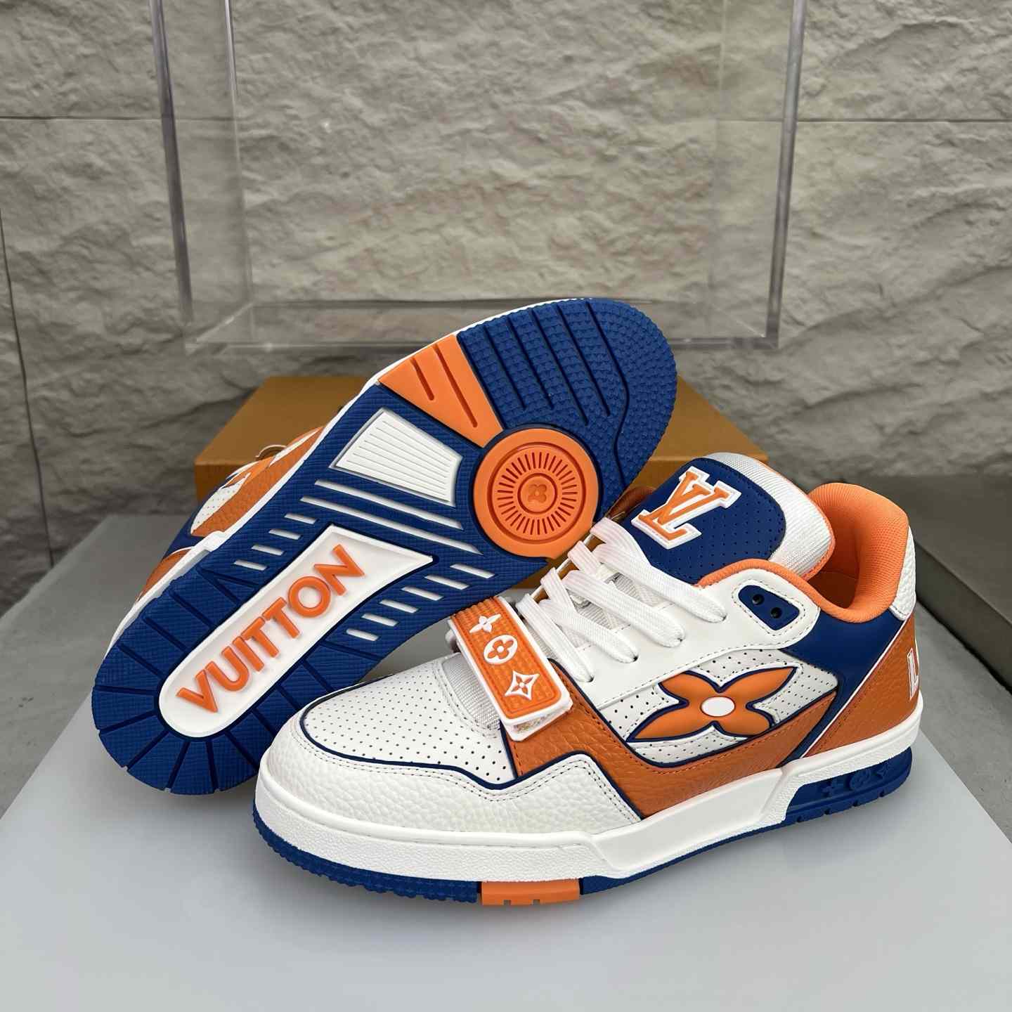 Louis Vuitton LV Trainer Sneaker - FashionPlug