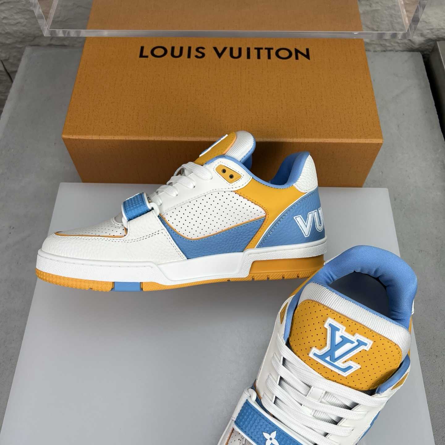 Louis Vuitton LV Trainer Sneaker - FashionPlug