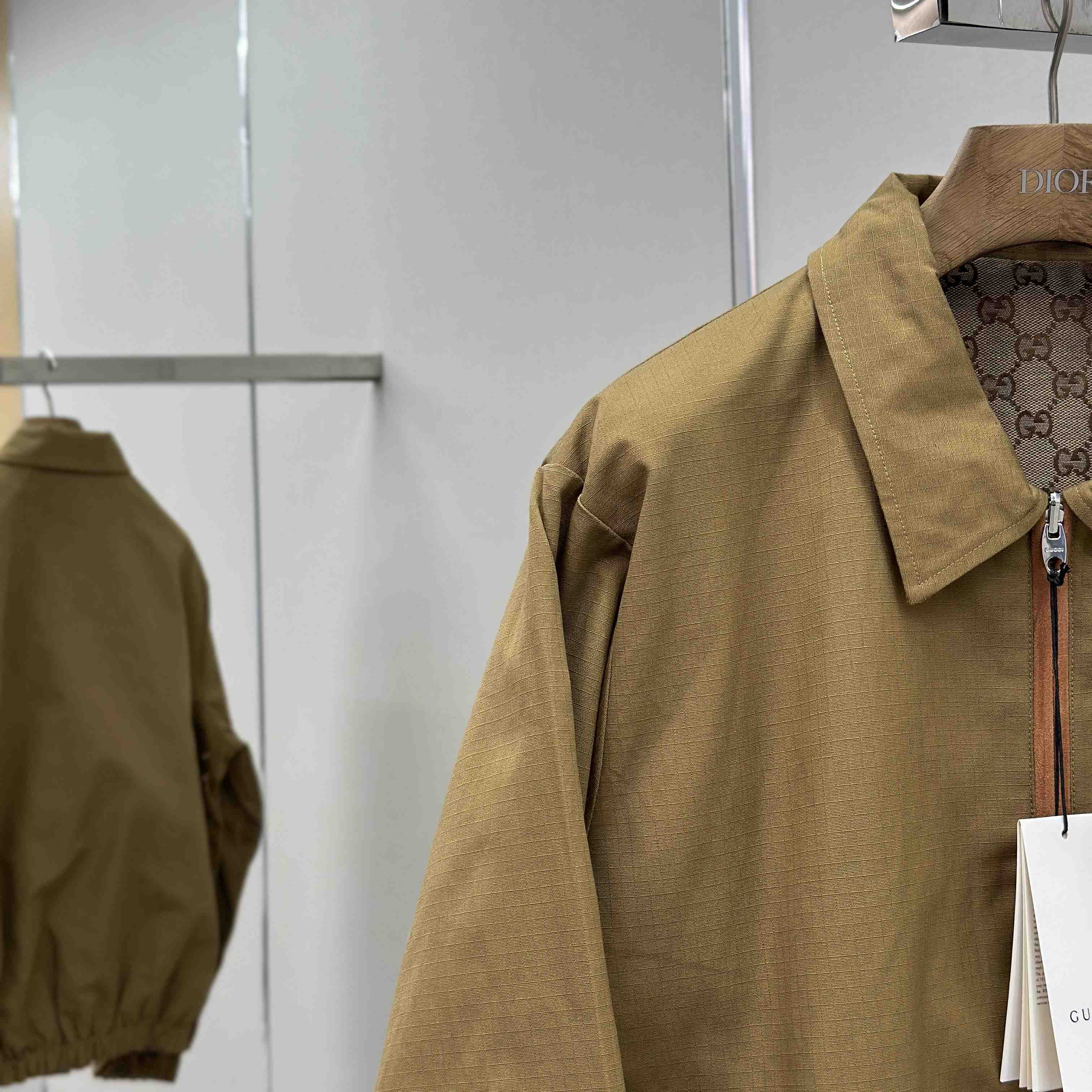 Gucci Reversible GG Jacket - FashionPlug