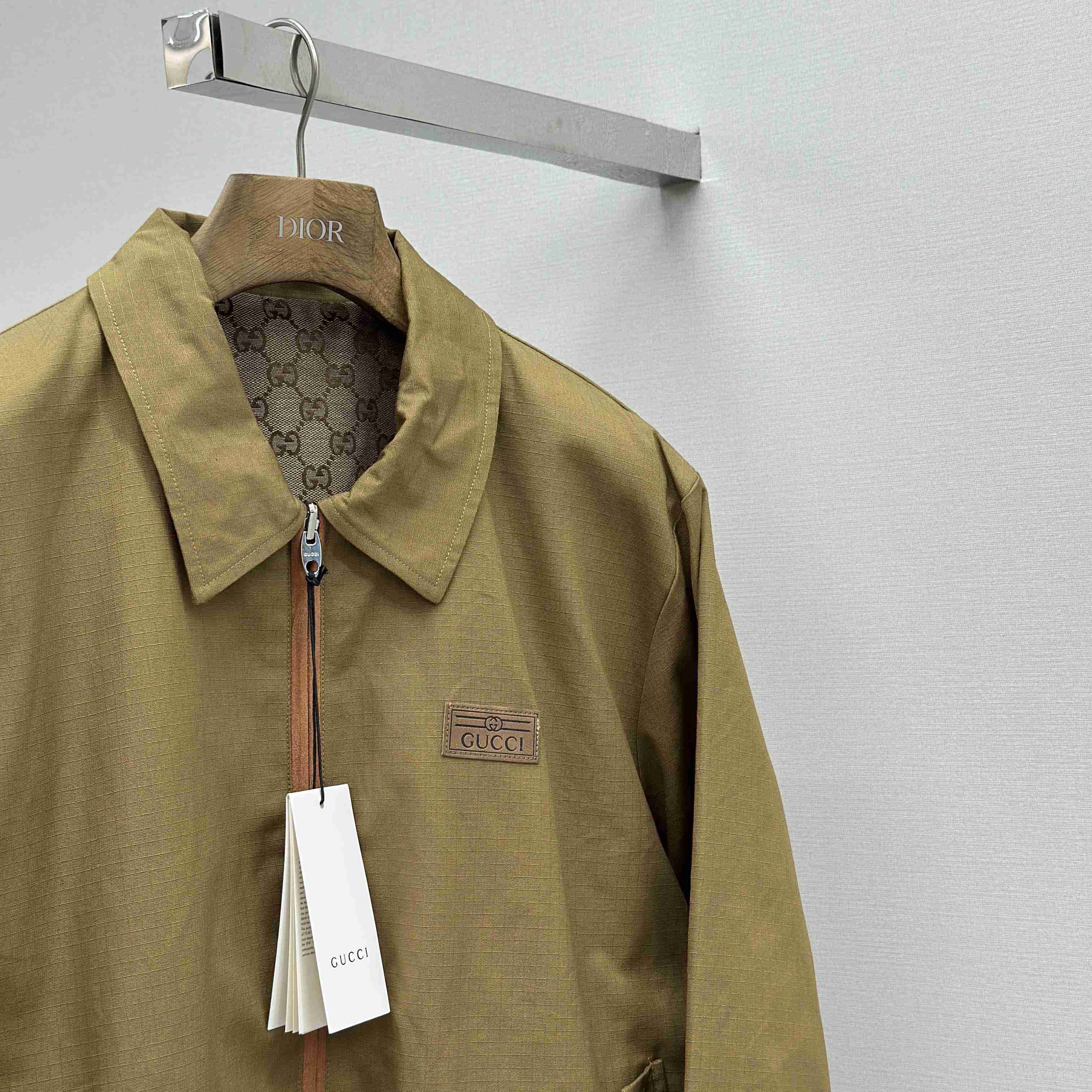 Gucci Reversible GG Jacket - FashionPlug