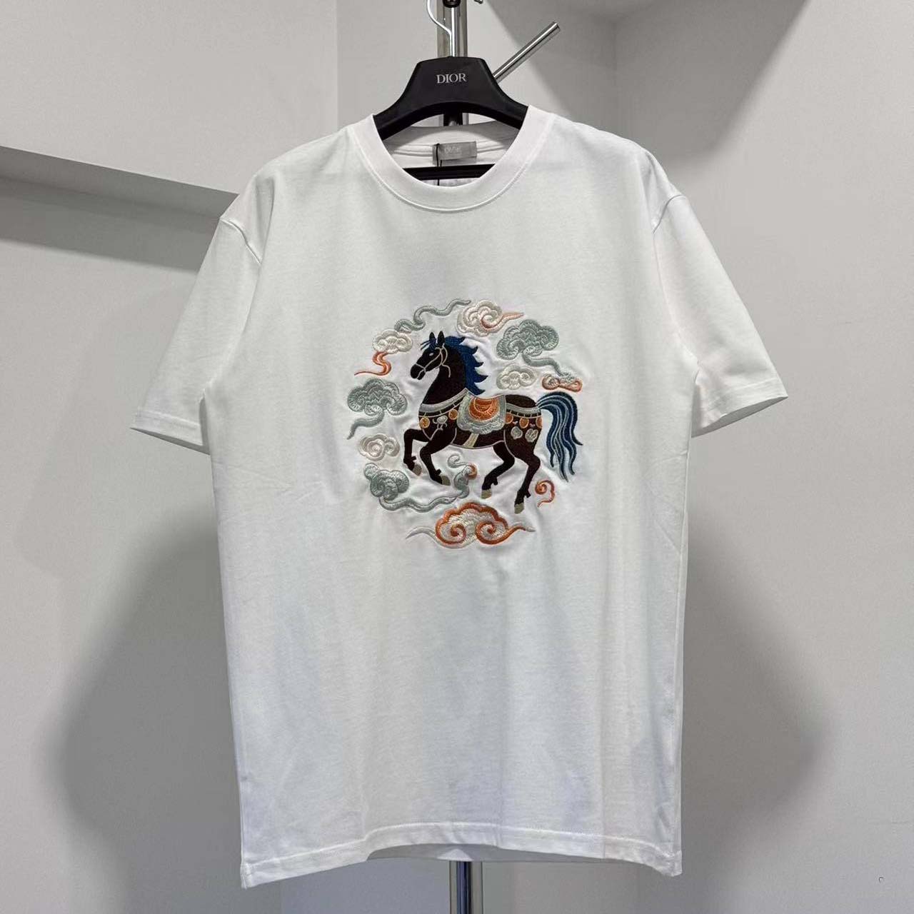 Dior T-shirt, relaxed-fit - FashionPlug